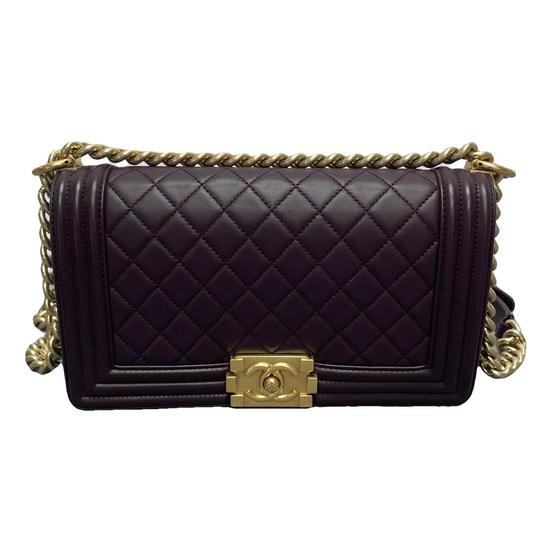 Boy leather crossbody bag