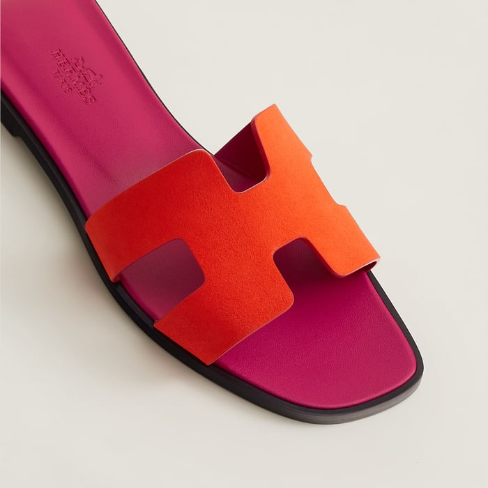 Orange Synthétique Oran Sandal