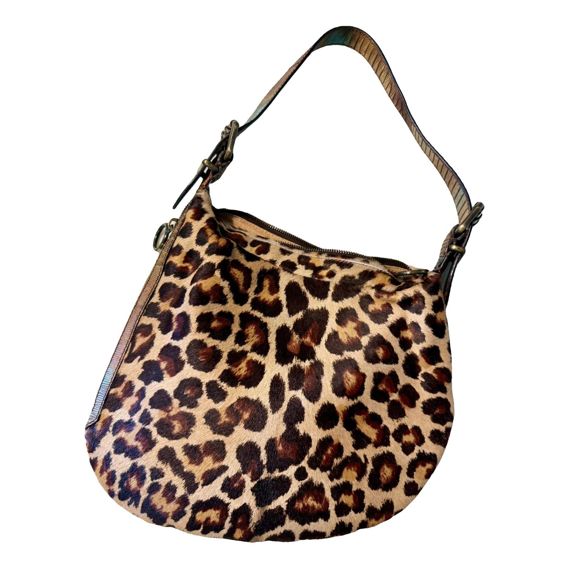 Oyster leather handbag