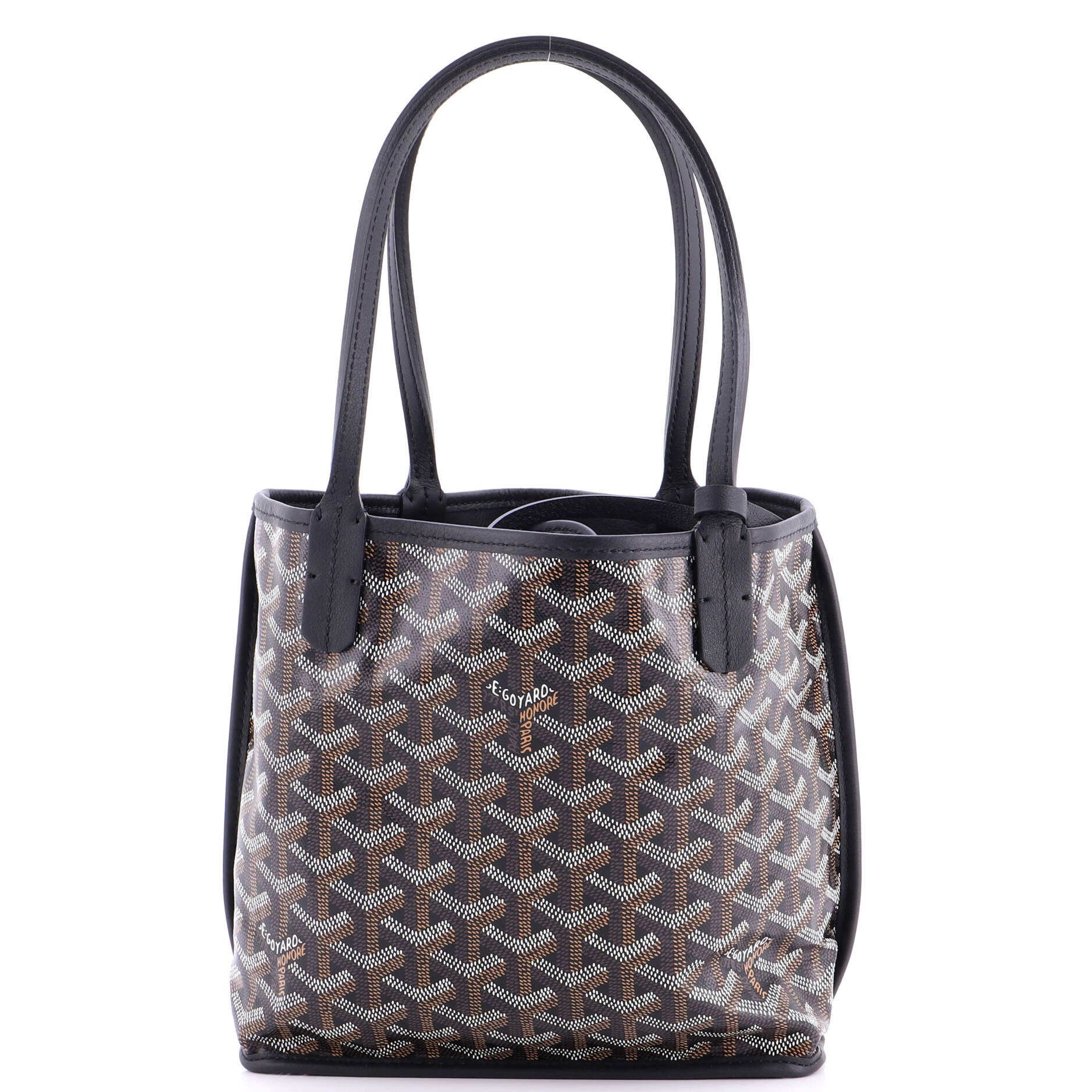 Goyard Anjou Reversible Tote Coated Canvas Mini