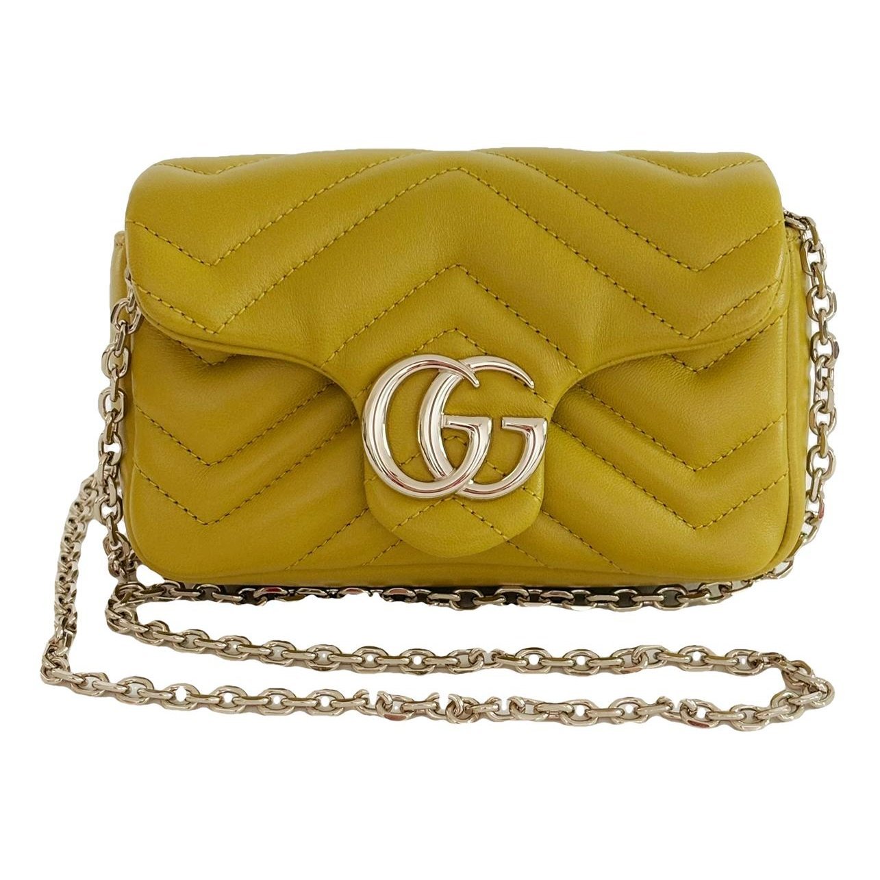 GG Marmont Chain leather crossbody bag