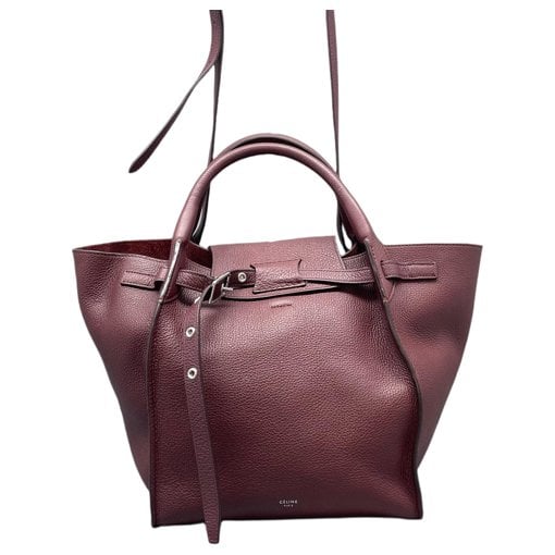 Big Bag leather handbag
