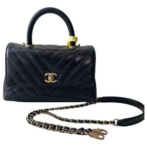 Coco Handle leather handbag