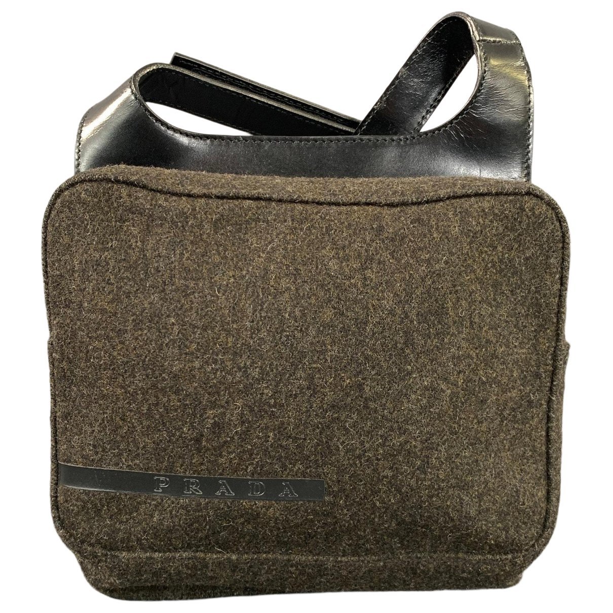 Wool crossbody bag