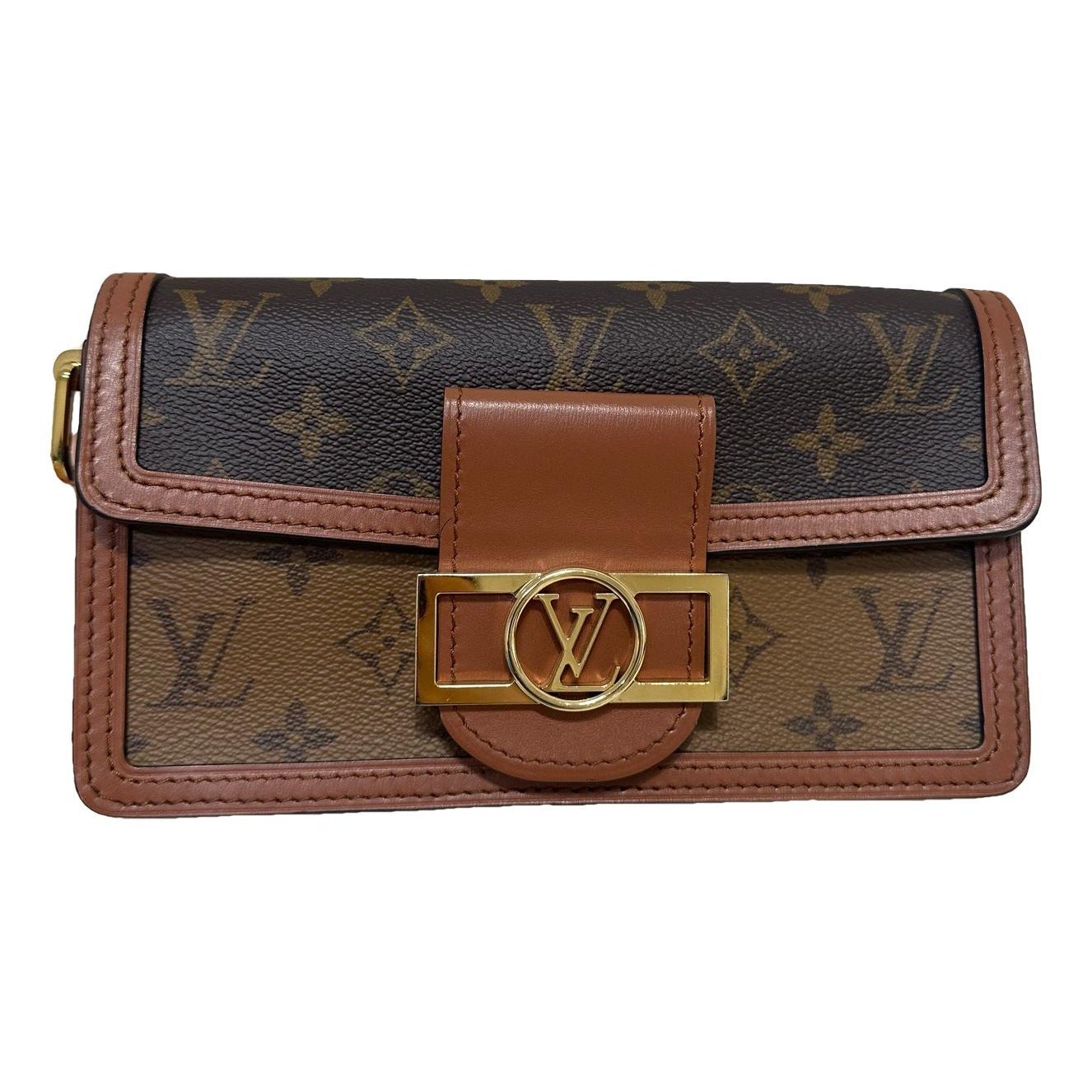 Dauphine leather handbag
