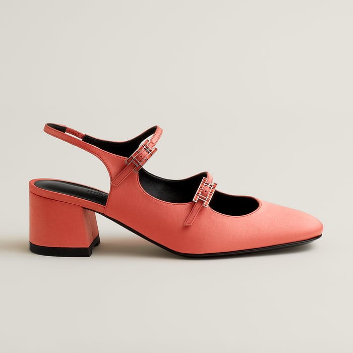 Rose Pêche Jackie 50 Pump