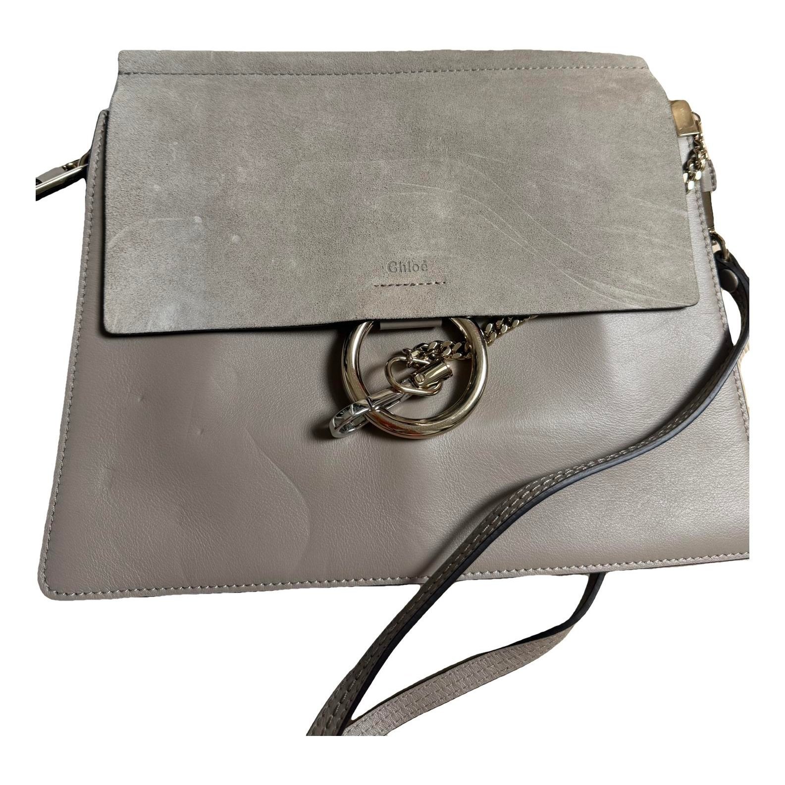 Faye leather crossbody bag