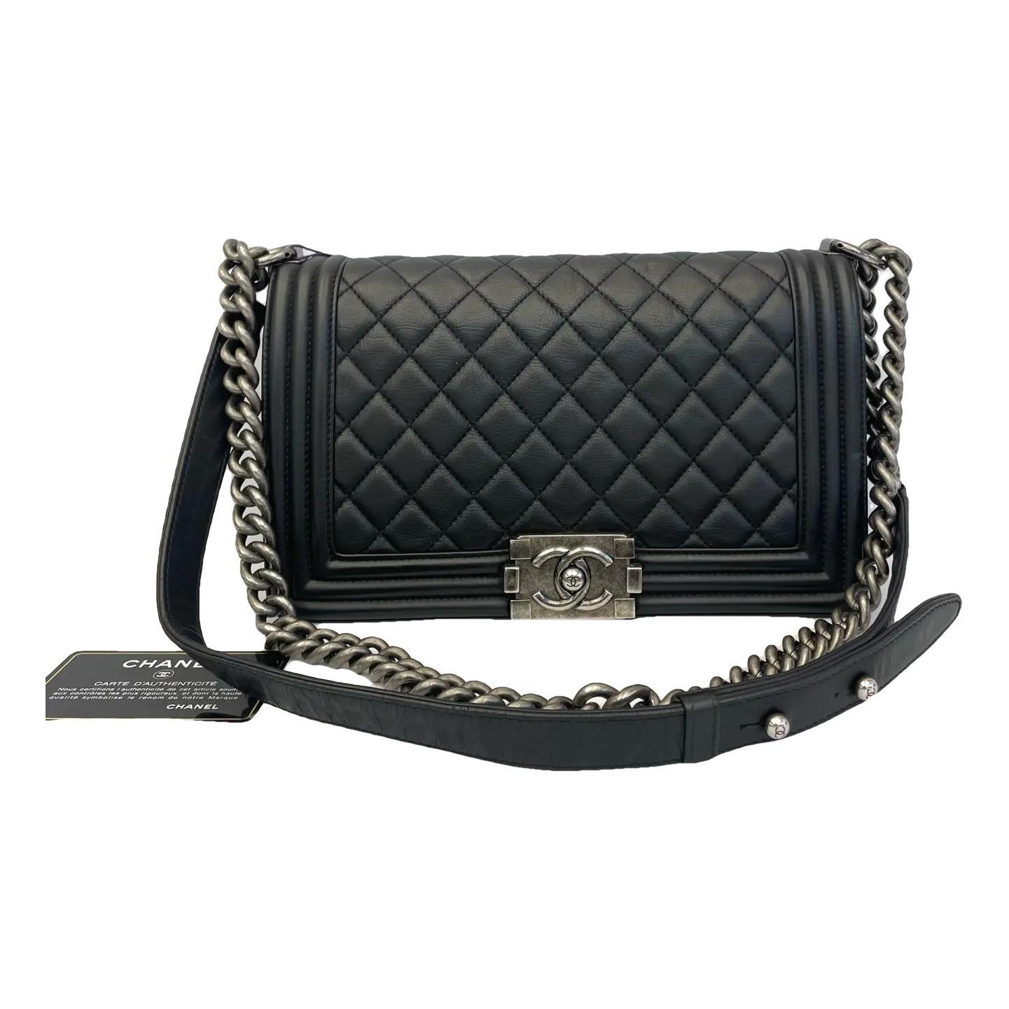 Boy leather handbag