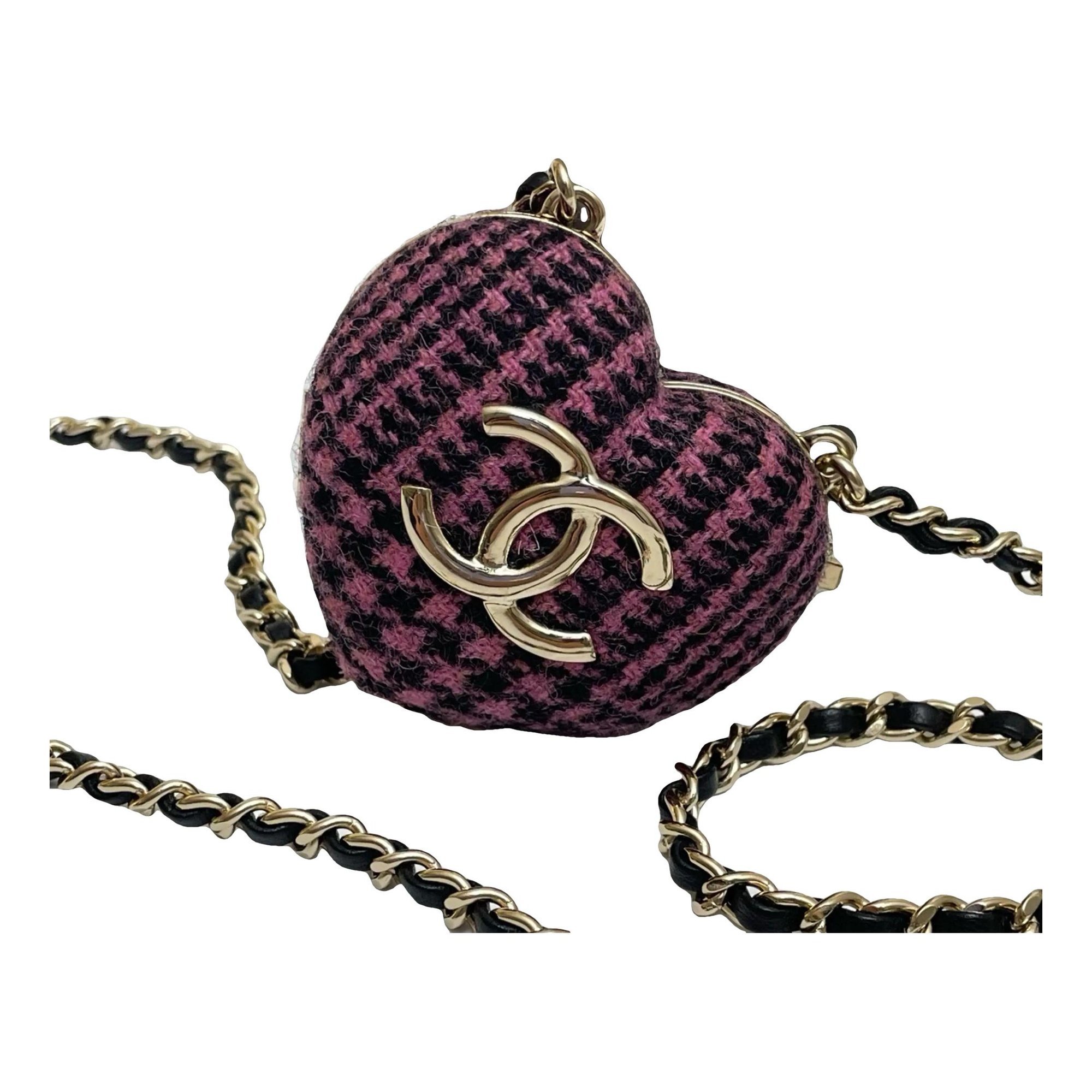 Pearl Bag tweed handbag