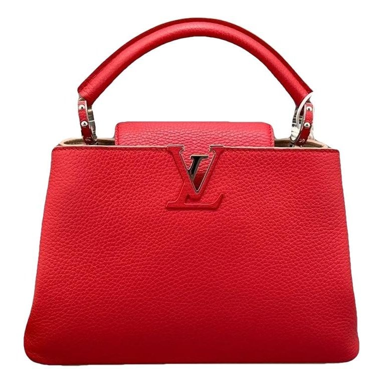 Capucines leather handbag