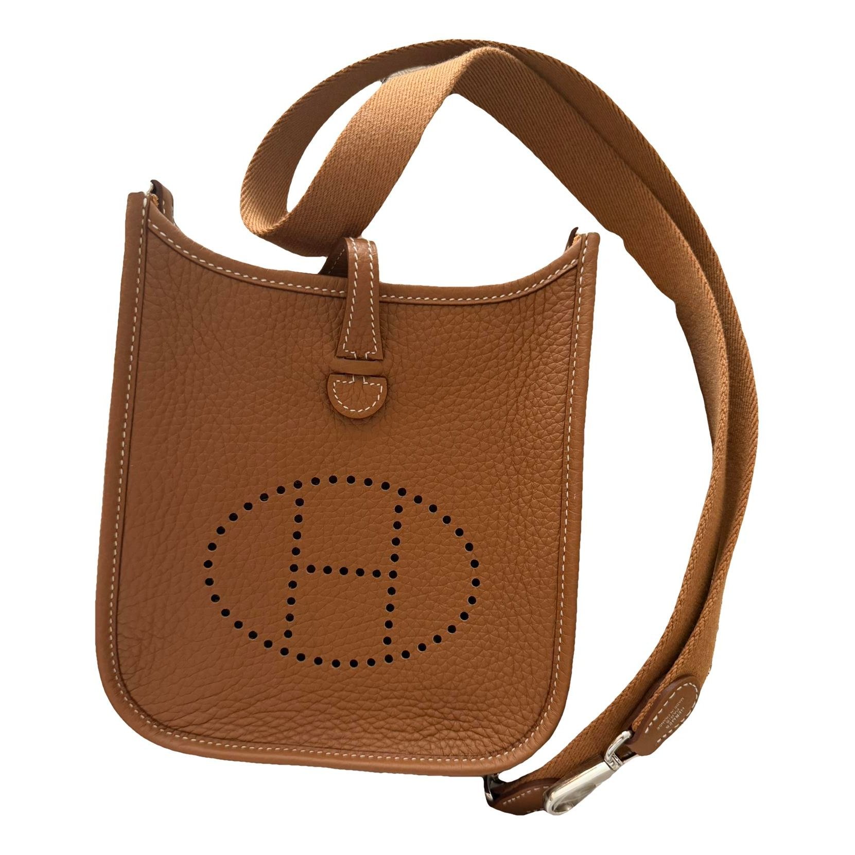 Mini Evelyne leather crossbody bag