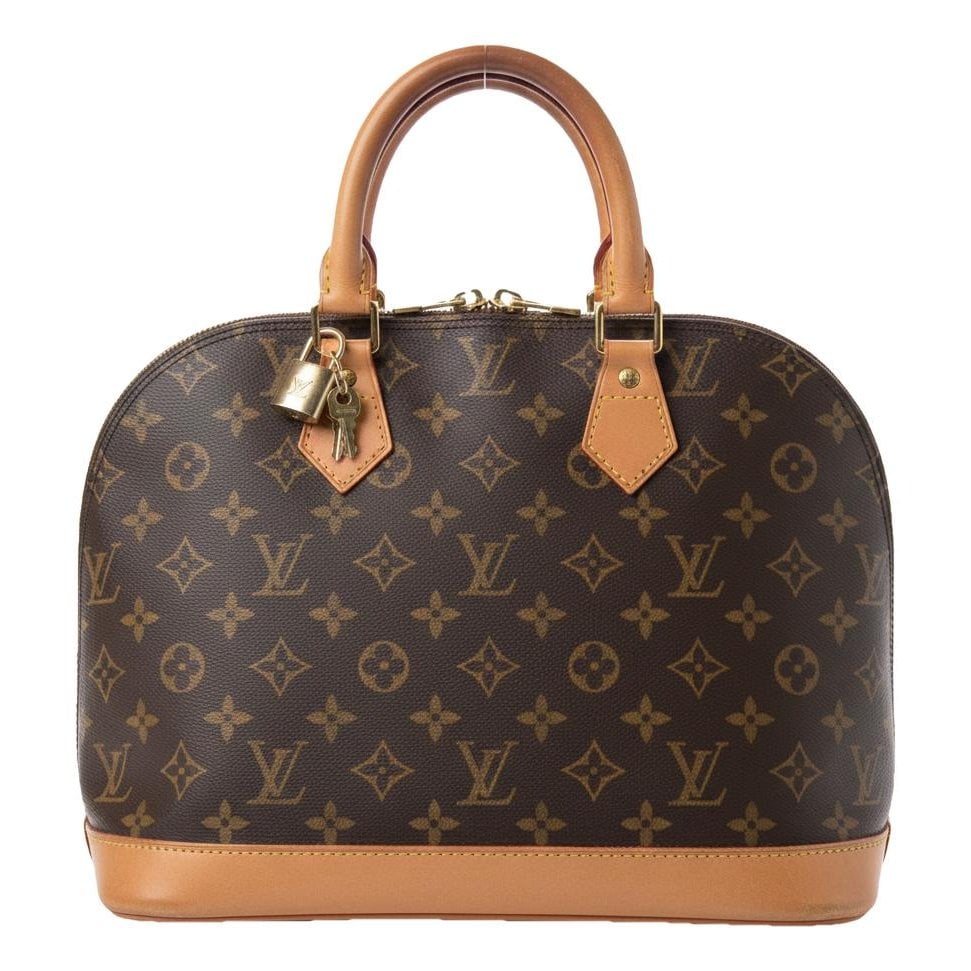 Alma leather handbag