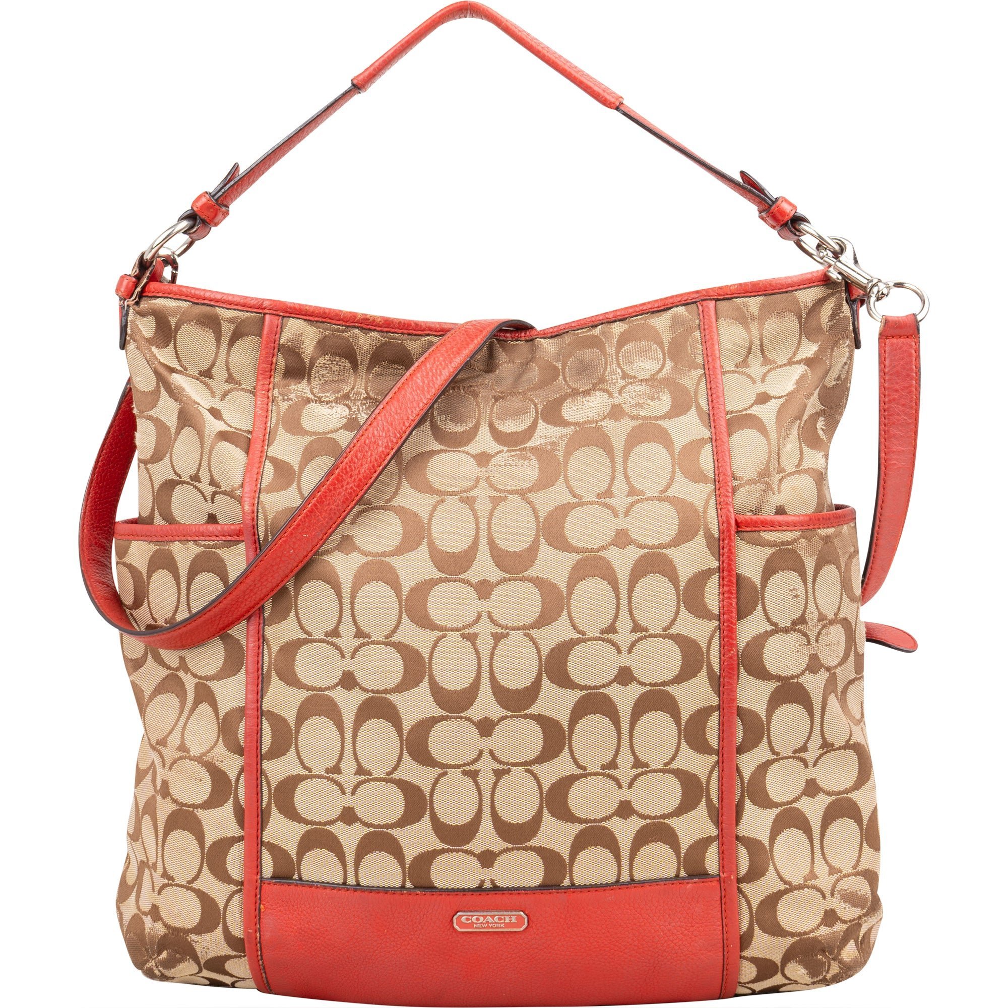 Signature Sufflette leather handbag