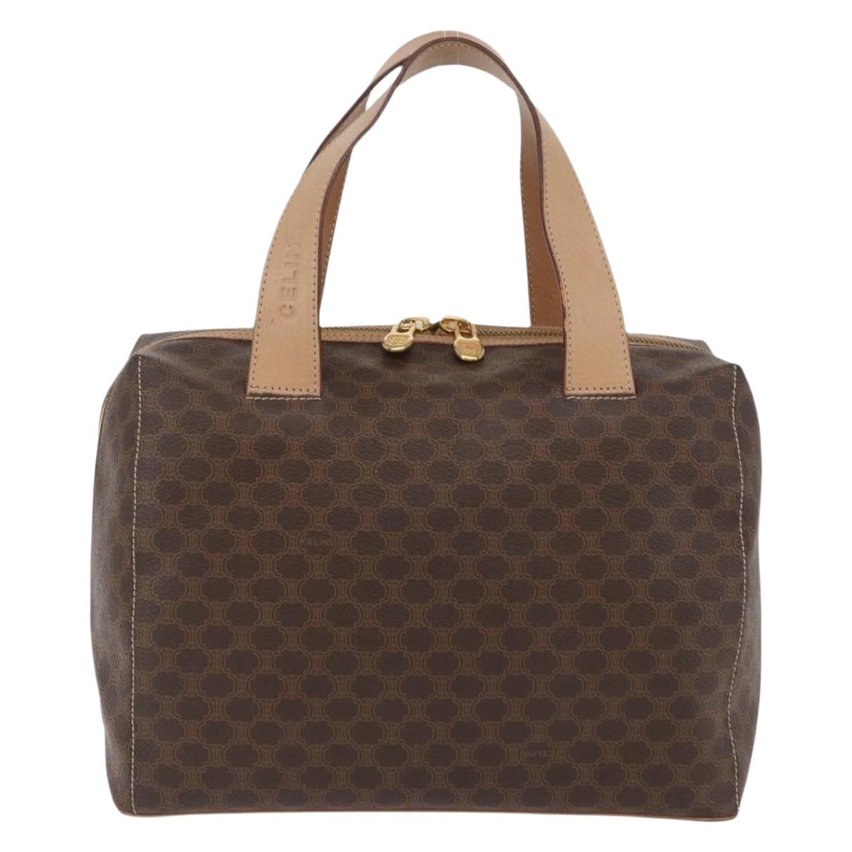 Leather bowling bag