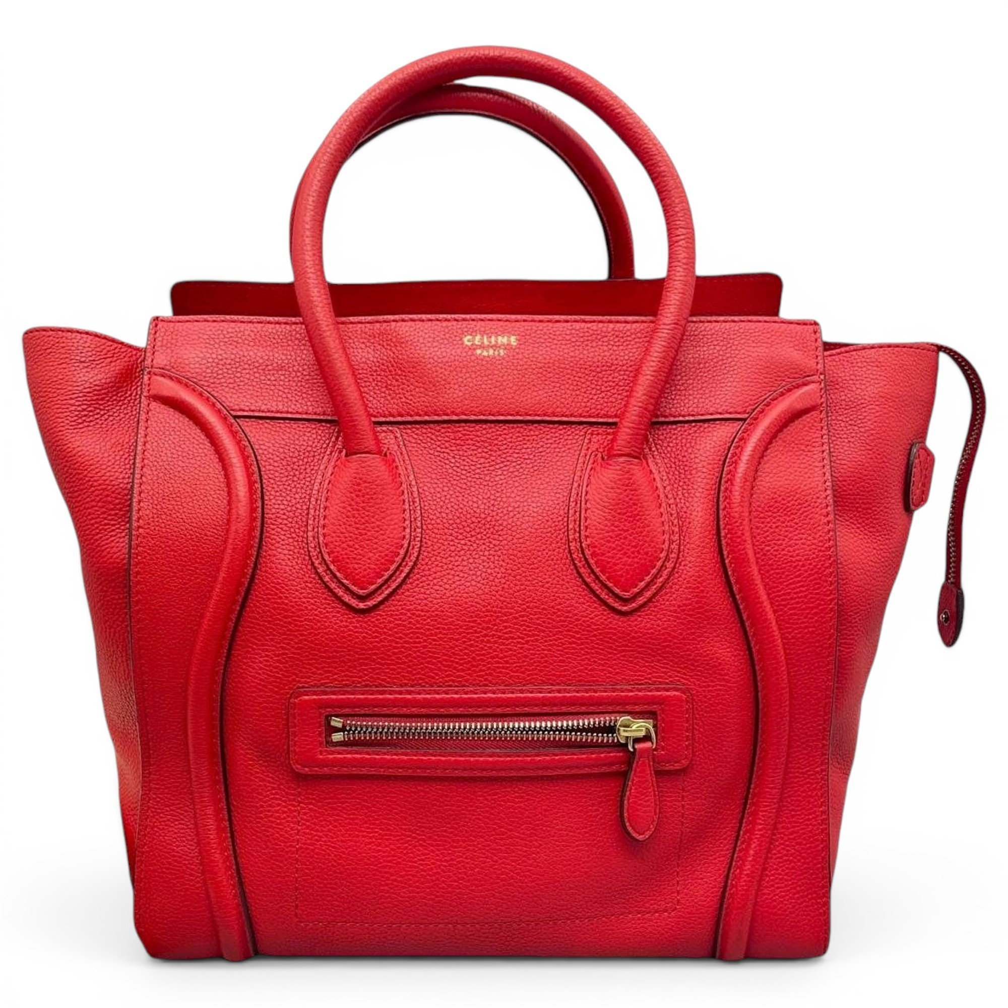 Luggage leather handbag