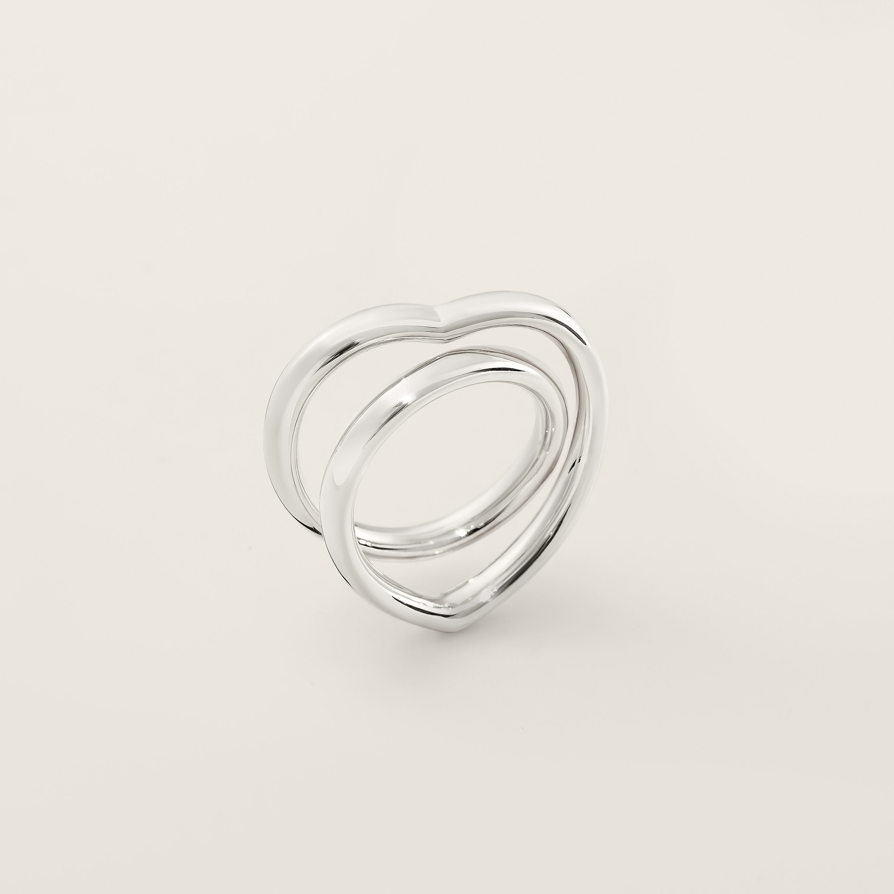 Vertige Cœur ring, medium model