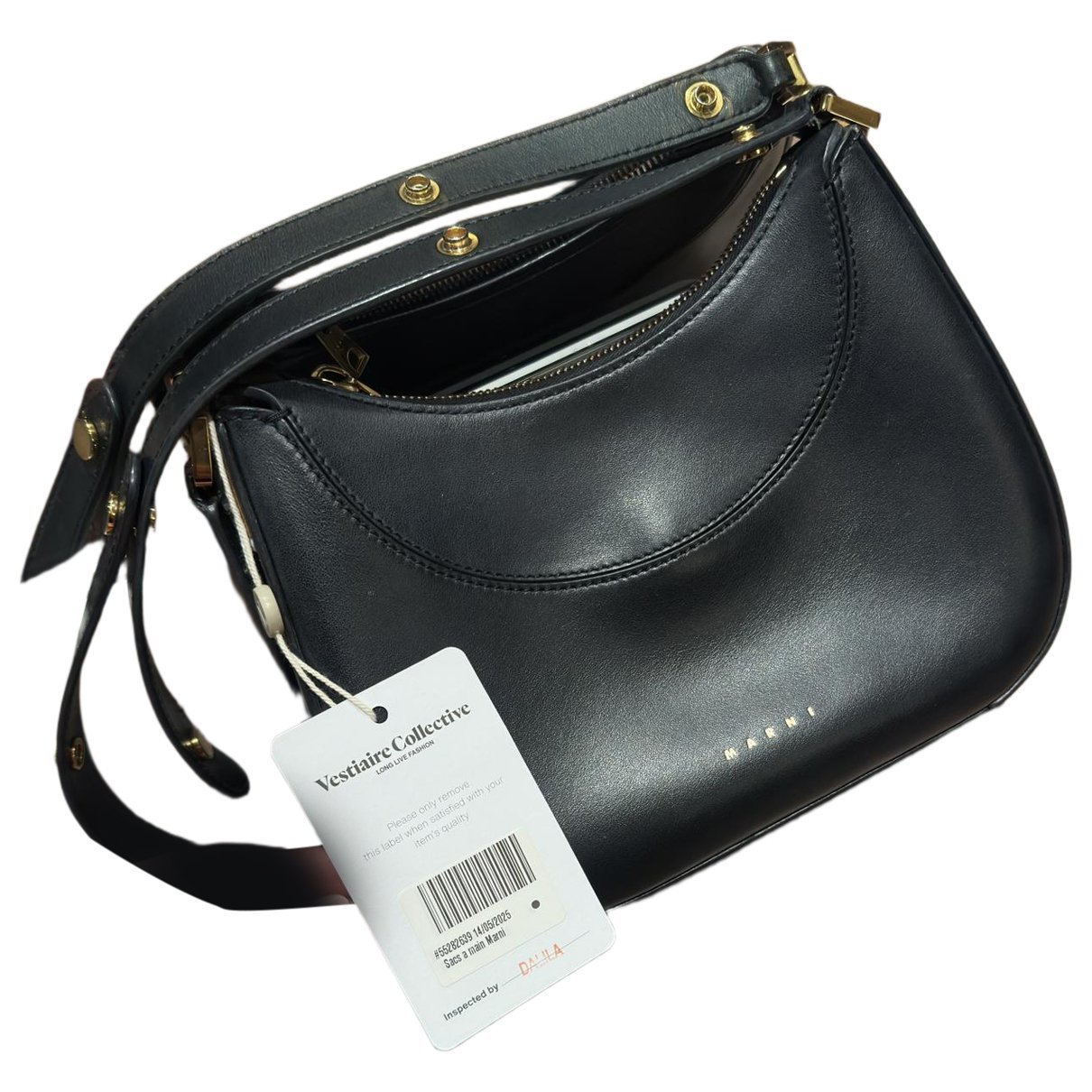 Leather crossbody bag