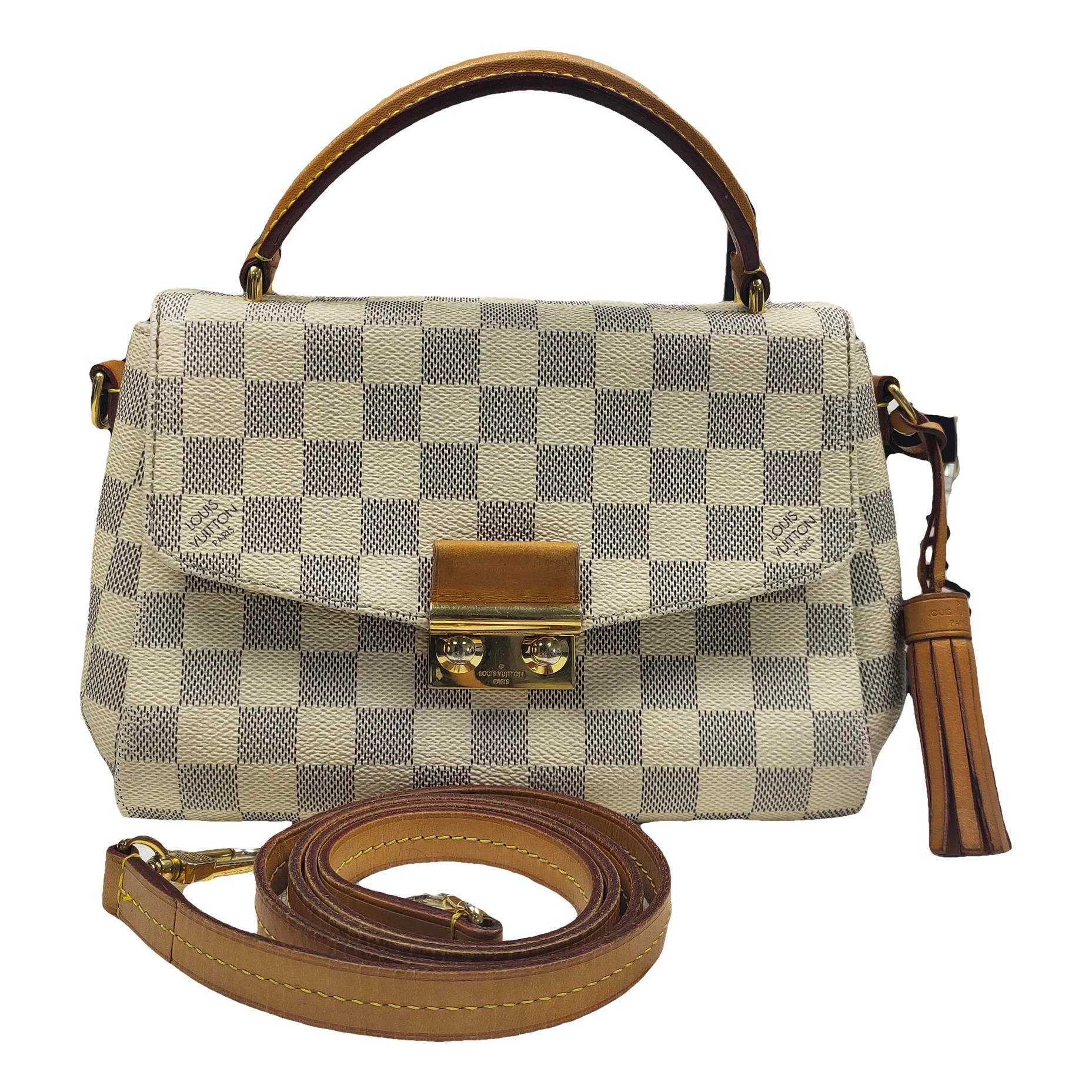 Croisette leather handbag