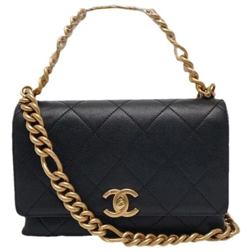 Leather handbag