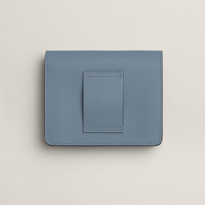 Bleu Lin Roulis Slim Wallet