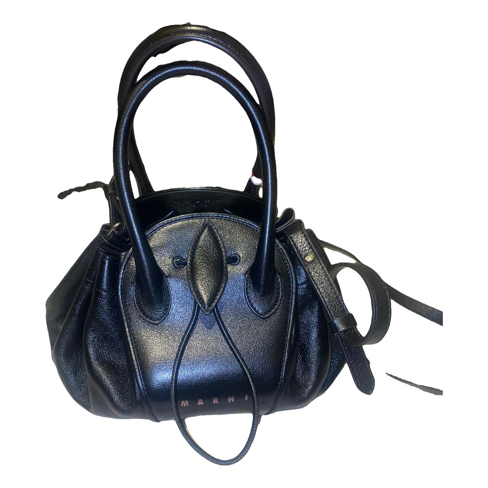 Marni Leather clutch bag