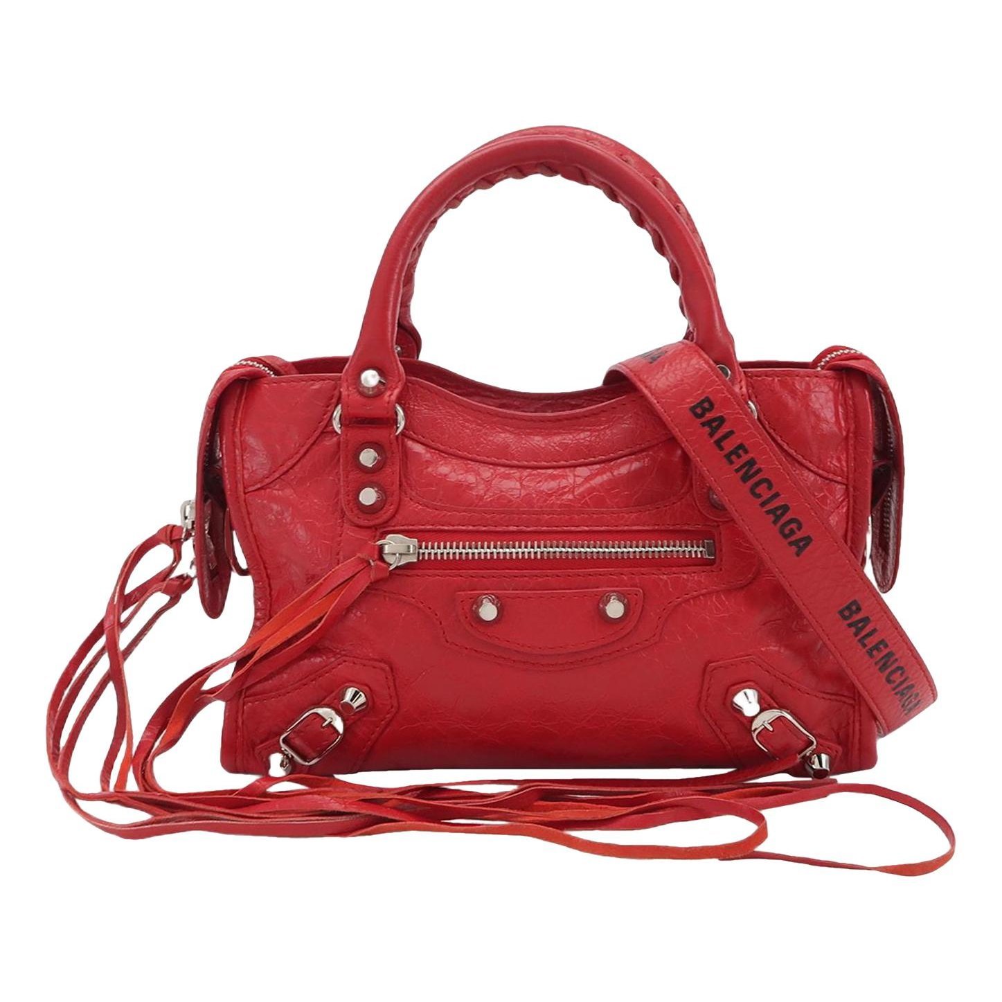 Leather handbag
