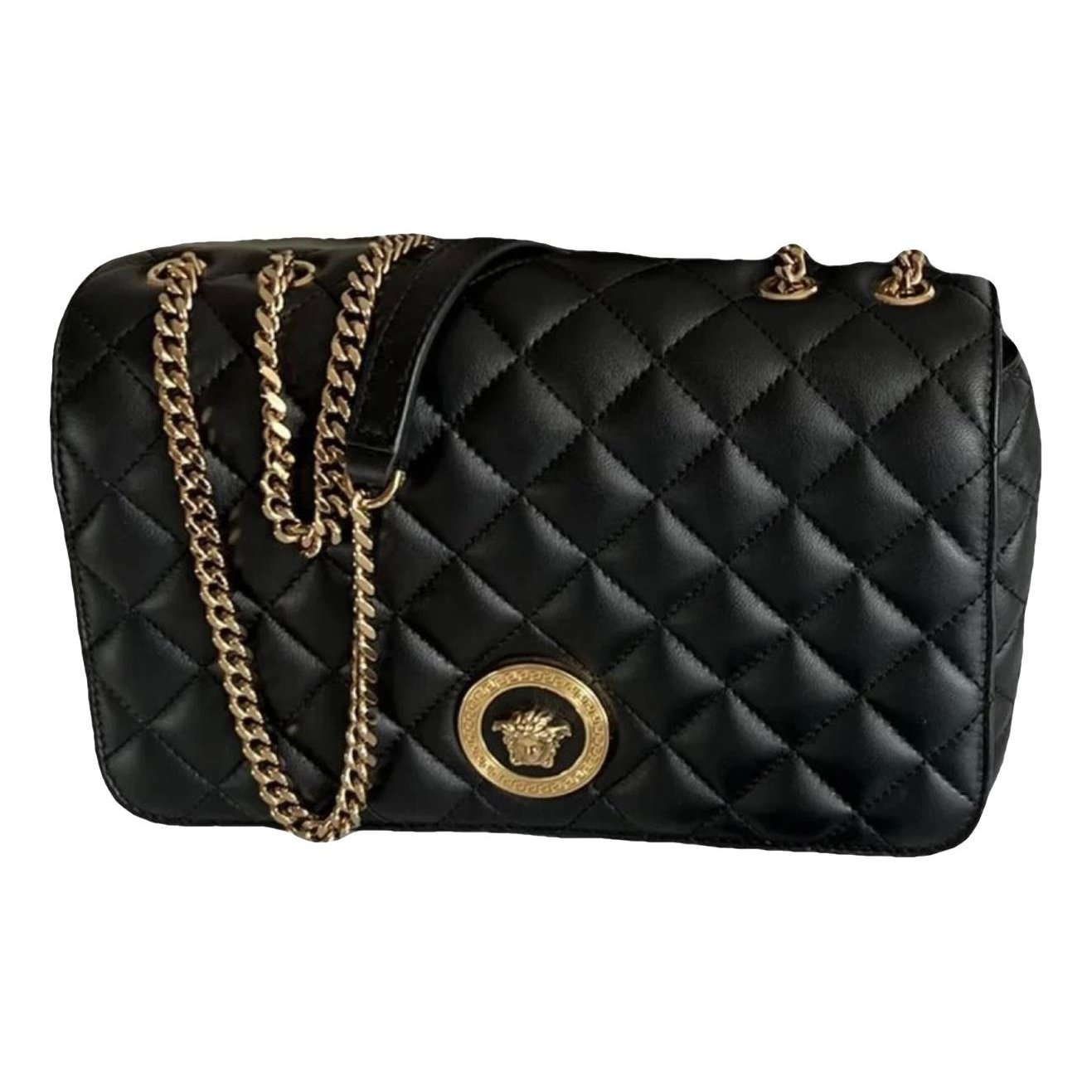 La Medusa leather handbag