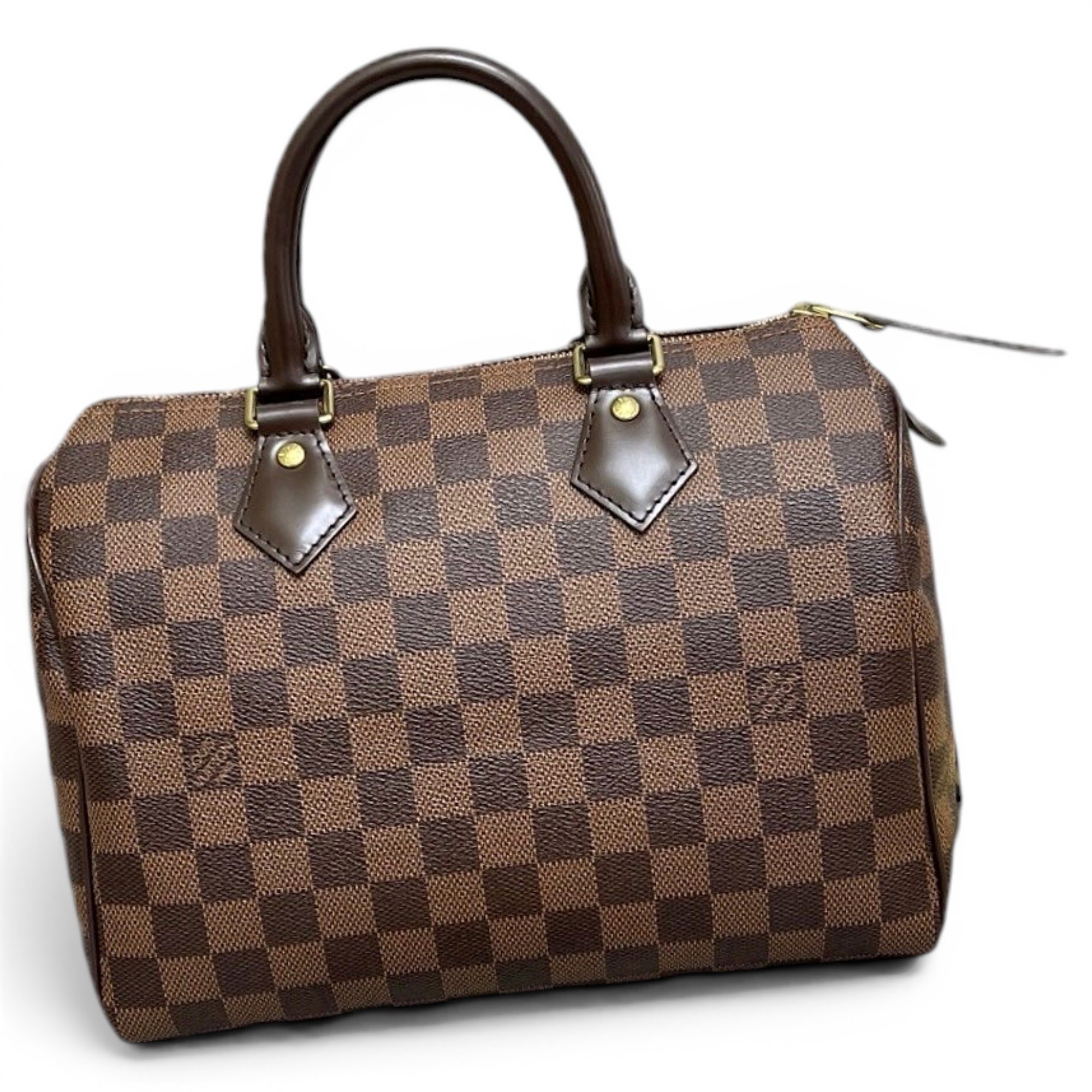 Speedy leather handbag