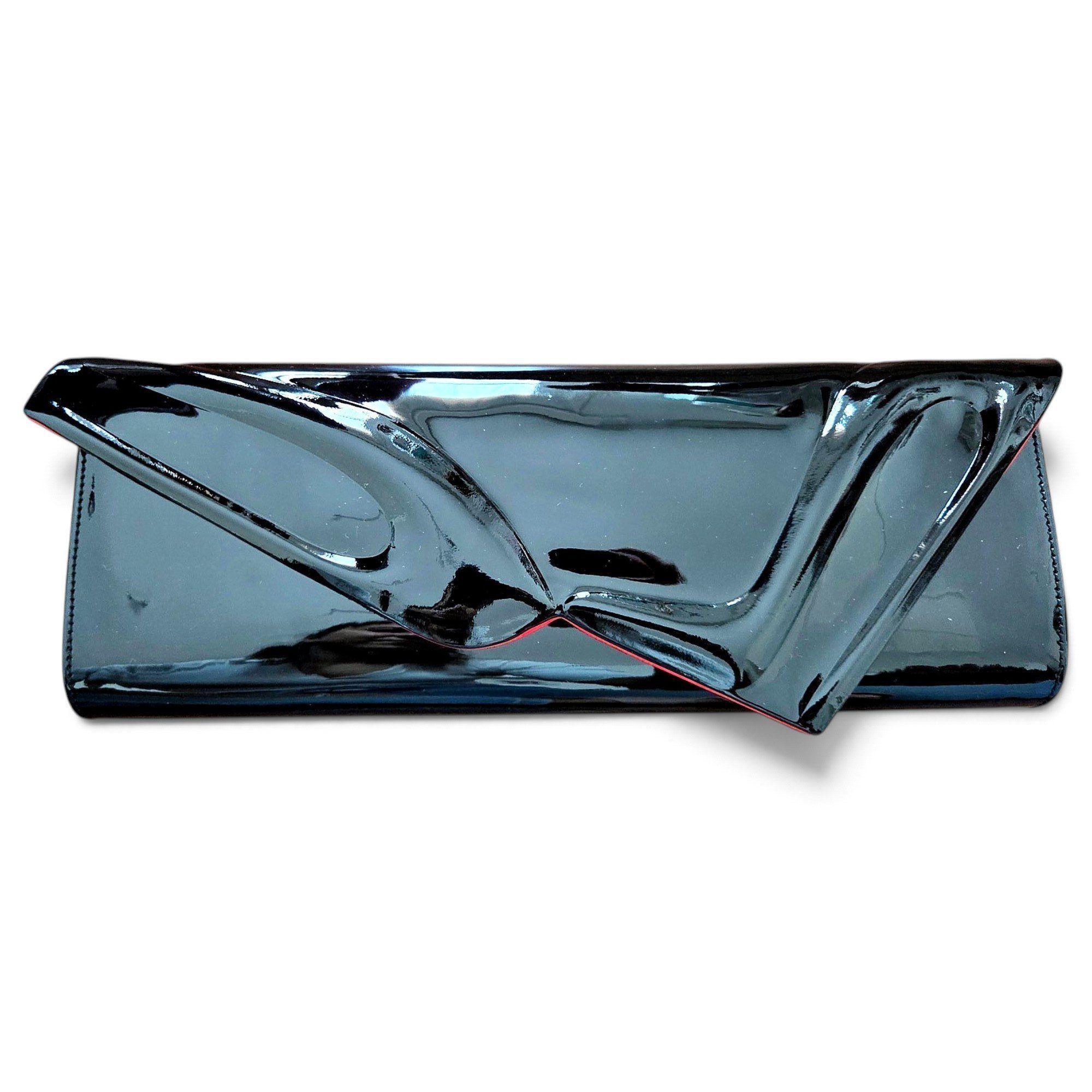 Christian Louboutin Patent leather clutch bag