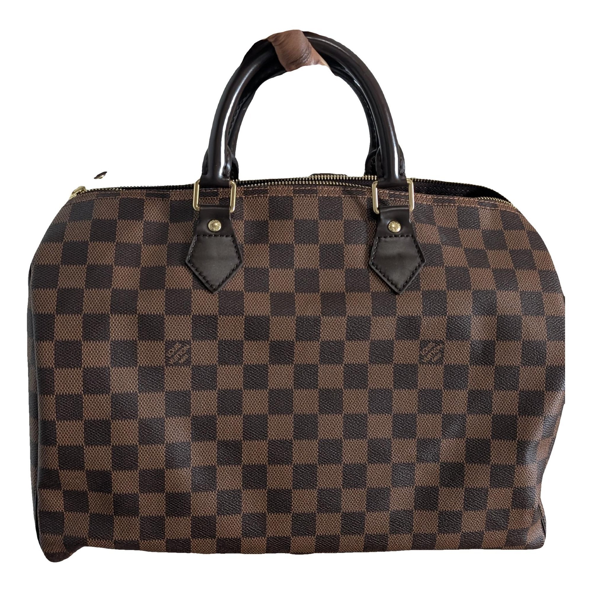 Speedy leather handbag