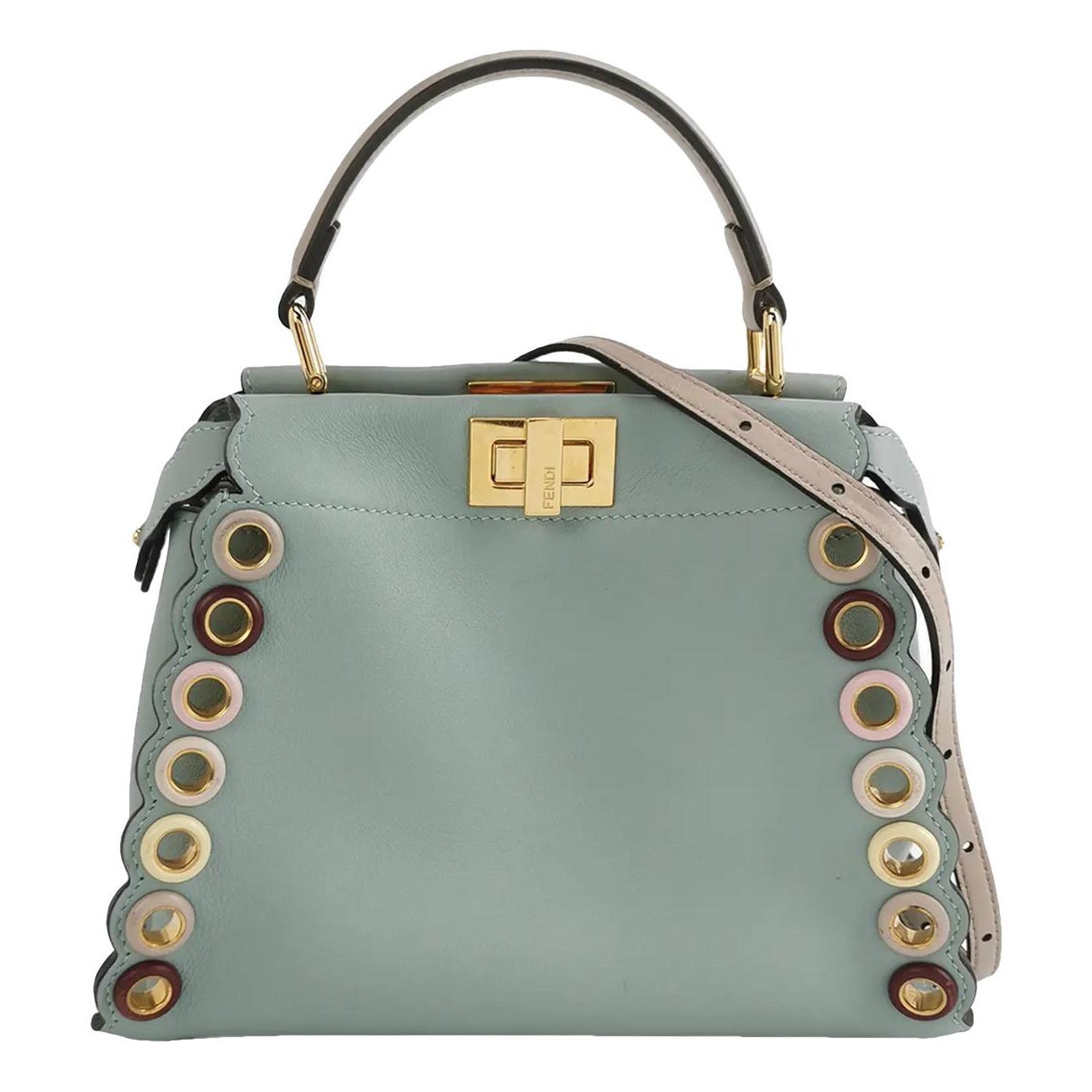 Peekaboo IseeU leather crossbody bag
