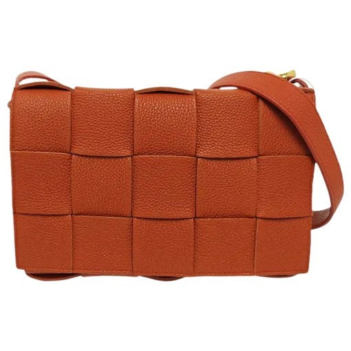 Brick Cassette leather crossbody bag