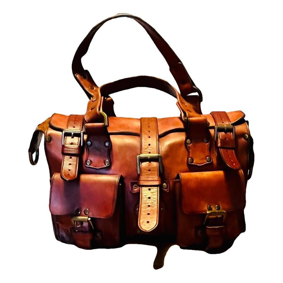 Roxanne leather tote