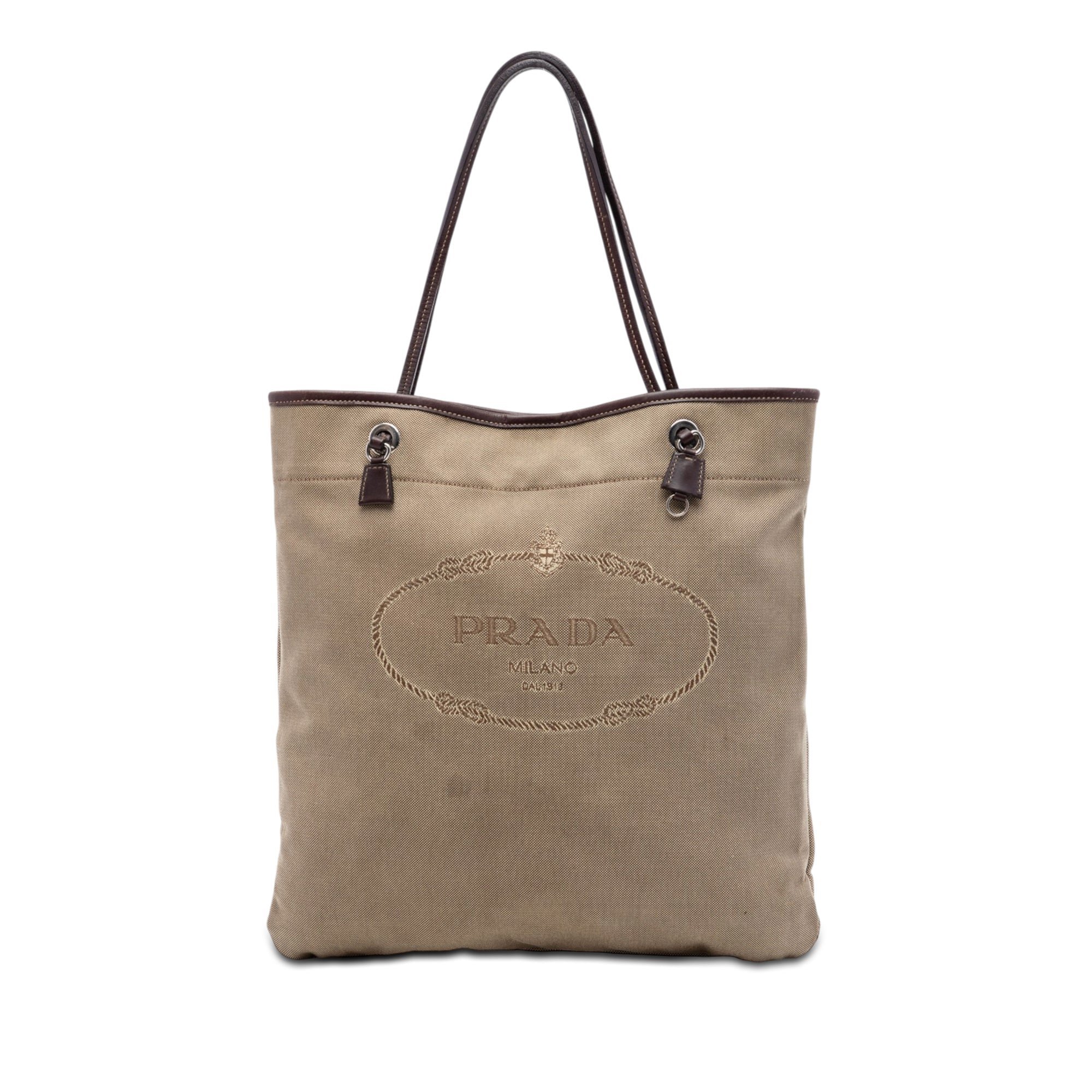 Leather tote