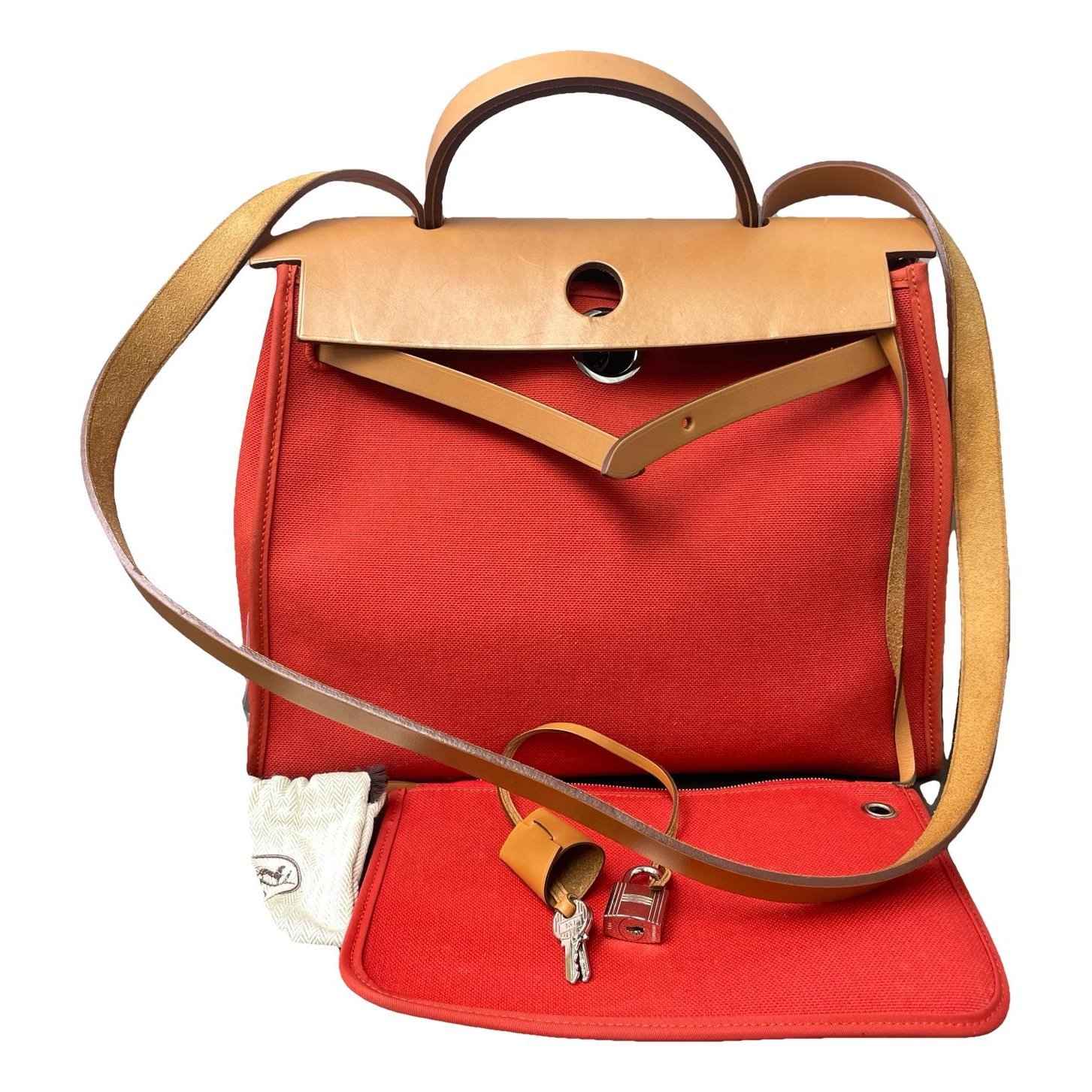 Herbag leather handbag