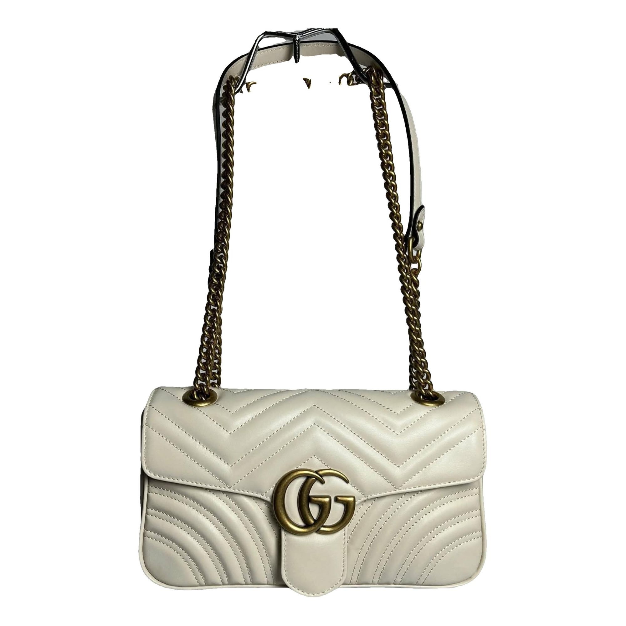 GG Marmont Flap leather crossbody bag