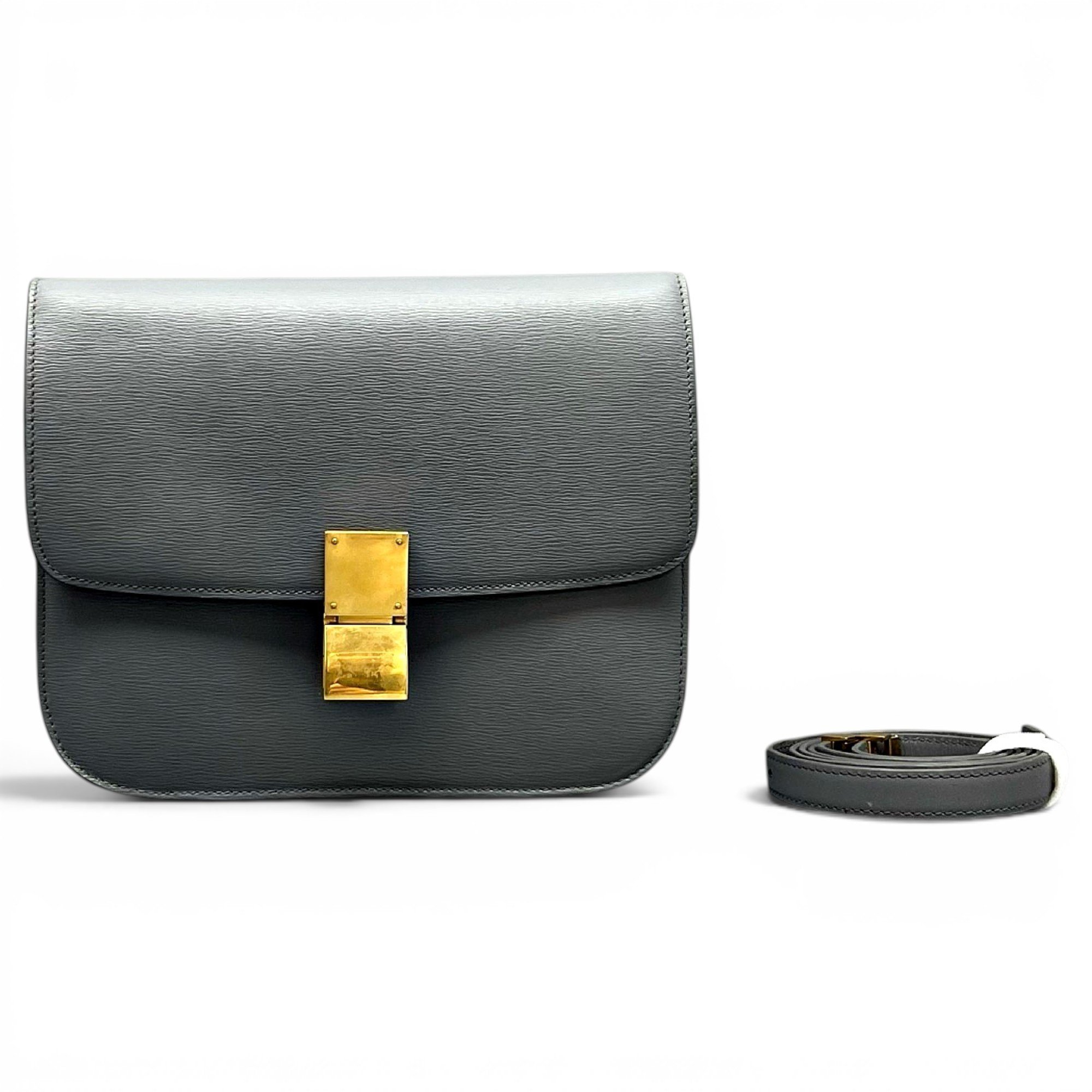 Classic leather handbag
