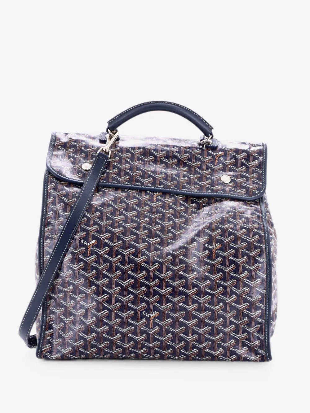 Saint Leger Briefcase Coated Canvas backpack