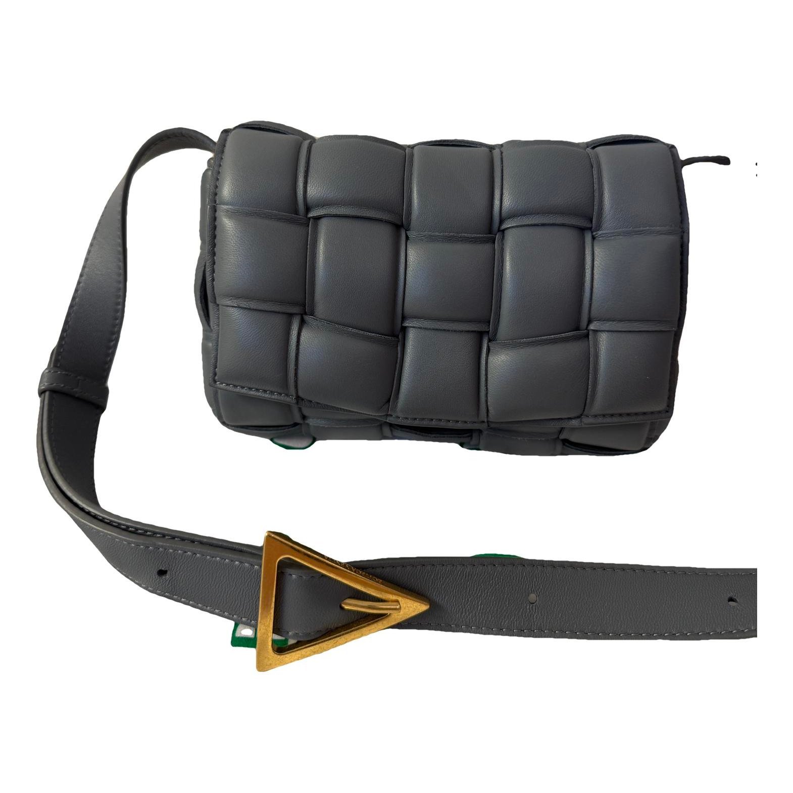 Cassette Padded leather crossbody bag
