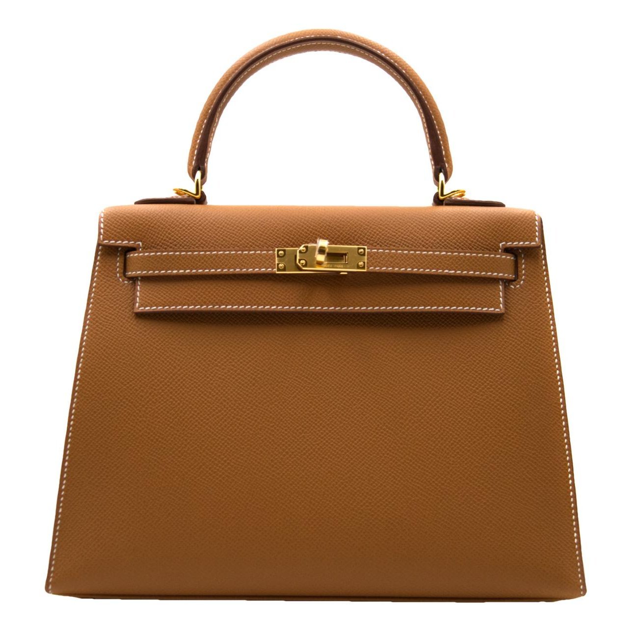 Kelly 25 leather handbag