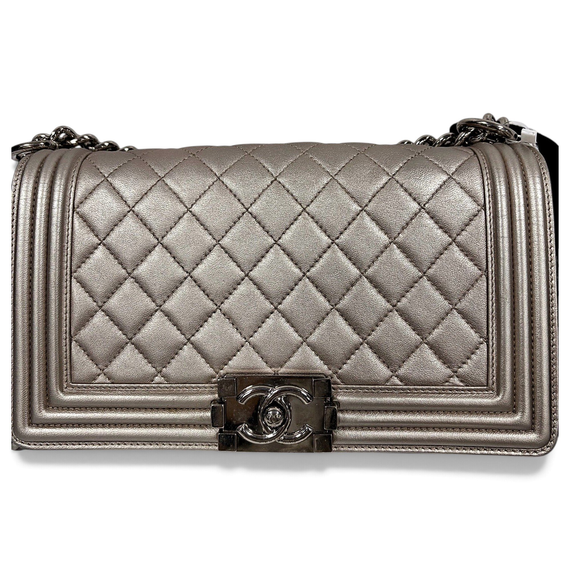 Boy leather crossbody bag