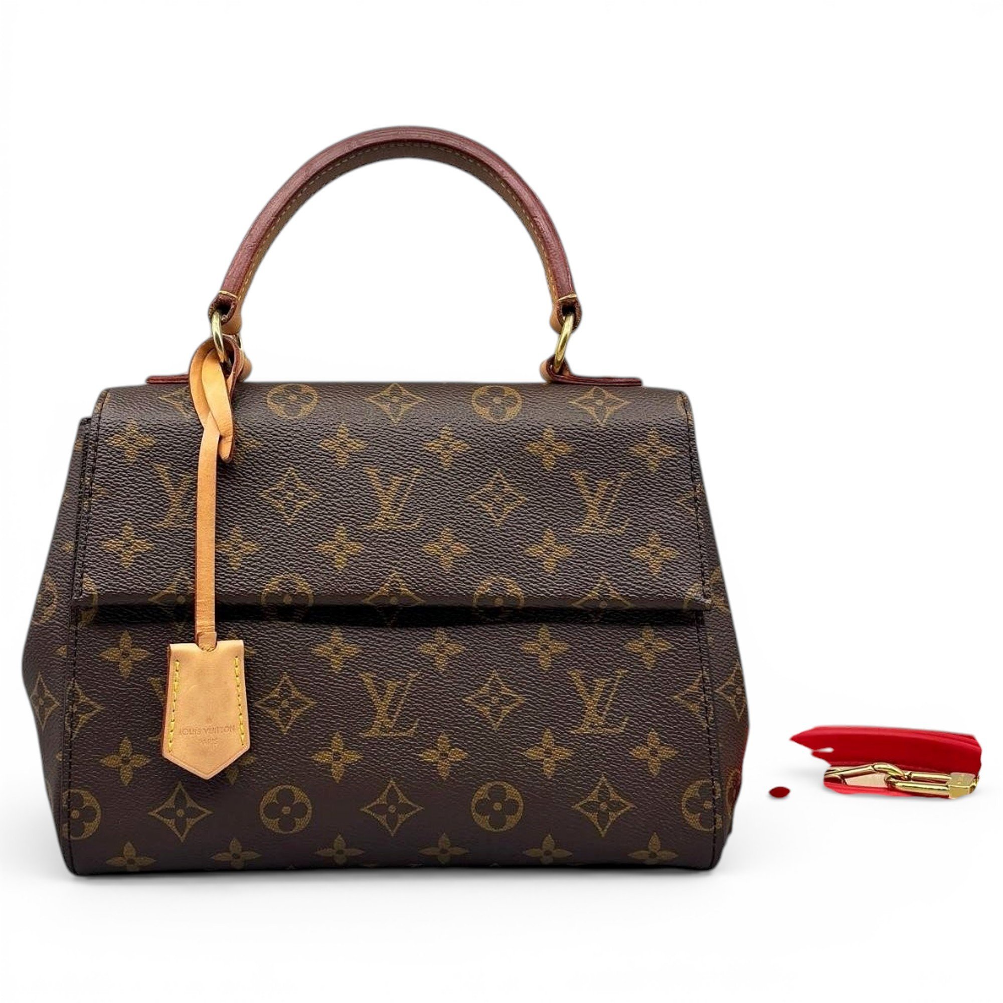 Cluny leather handbag