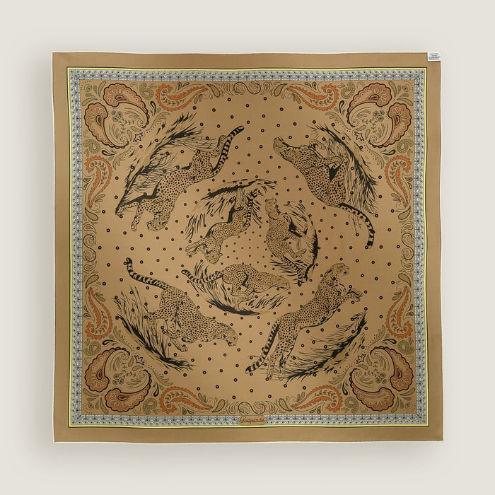 Guepards Bandana Double Face Scarf 90