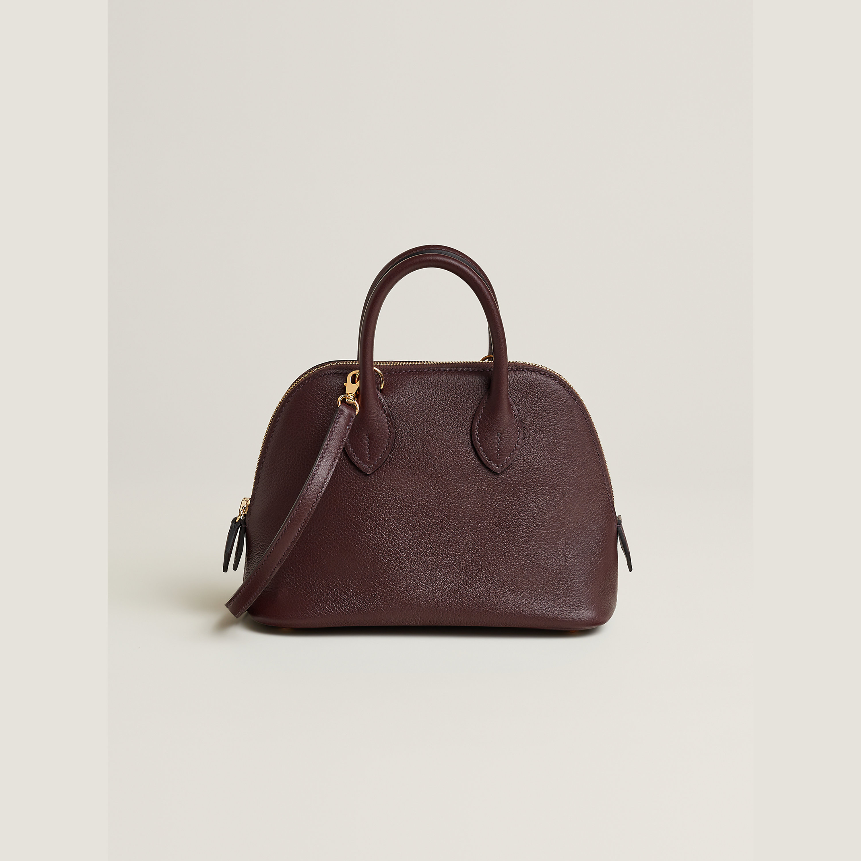 Hermès Mini Bolide in rouge sellier