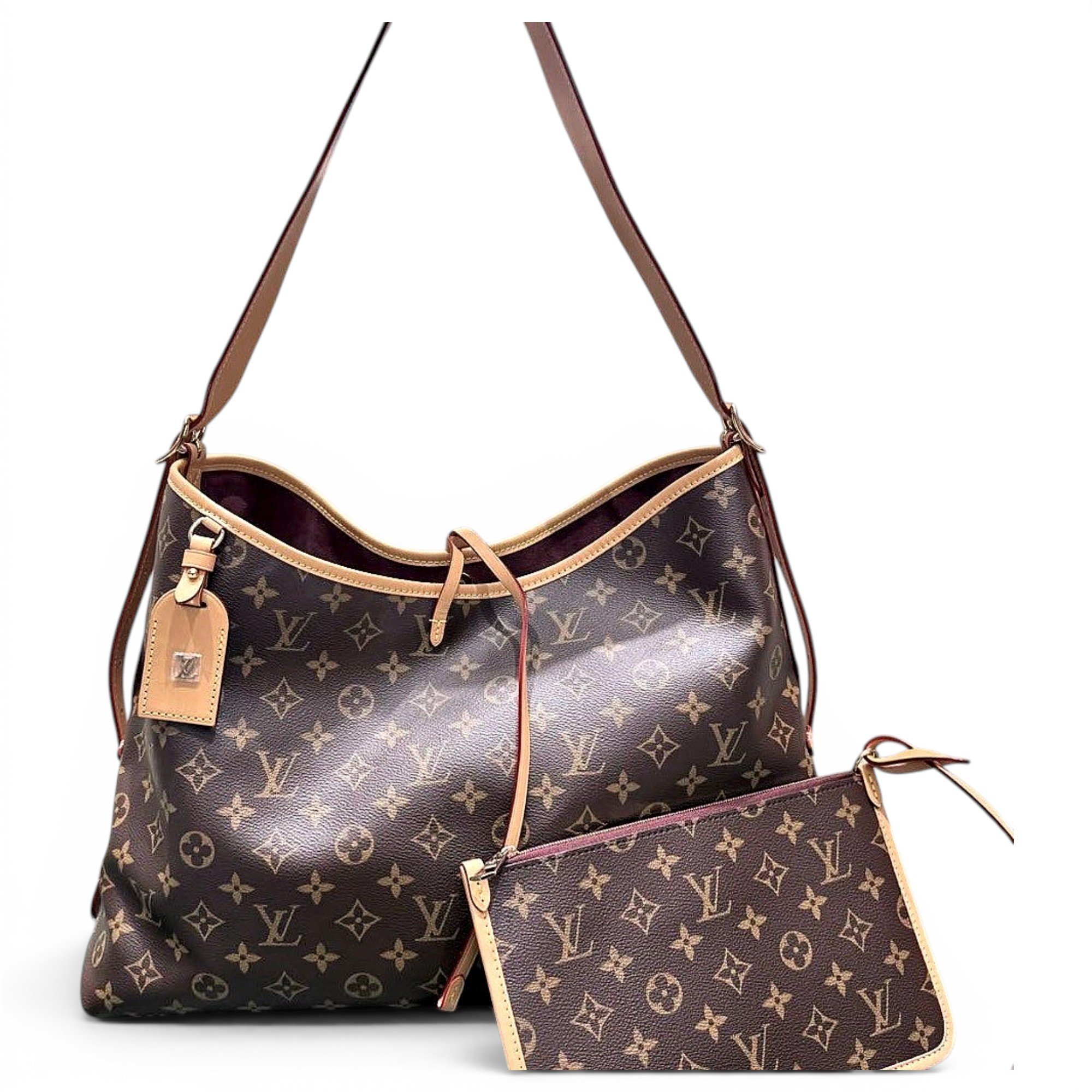 Carry All leather handbag