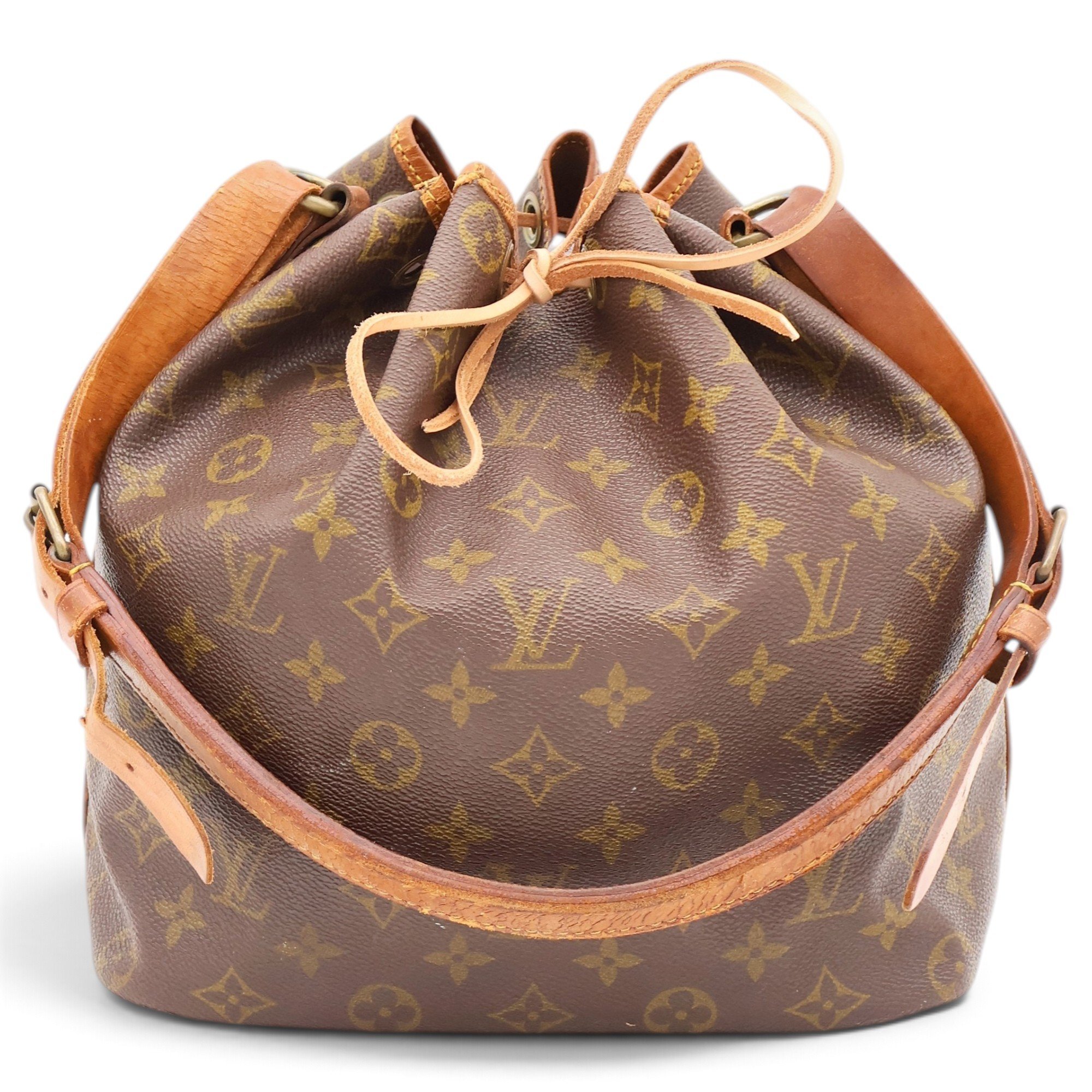 Petit Noé trunk leather handbag