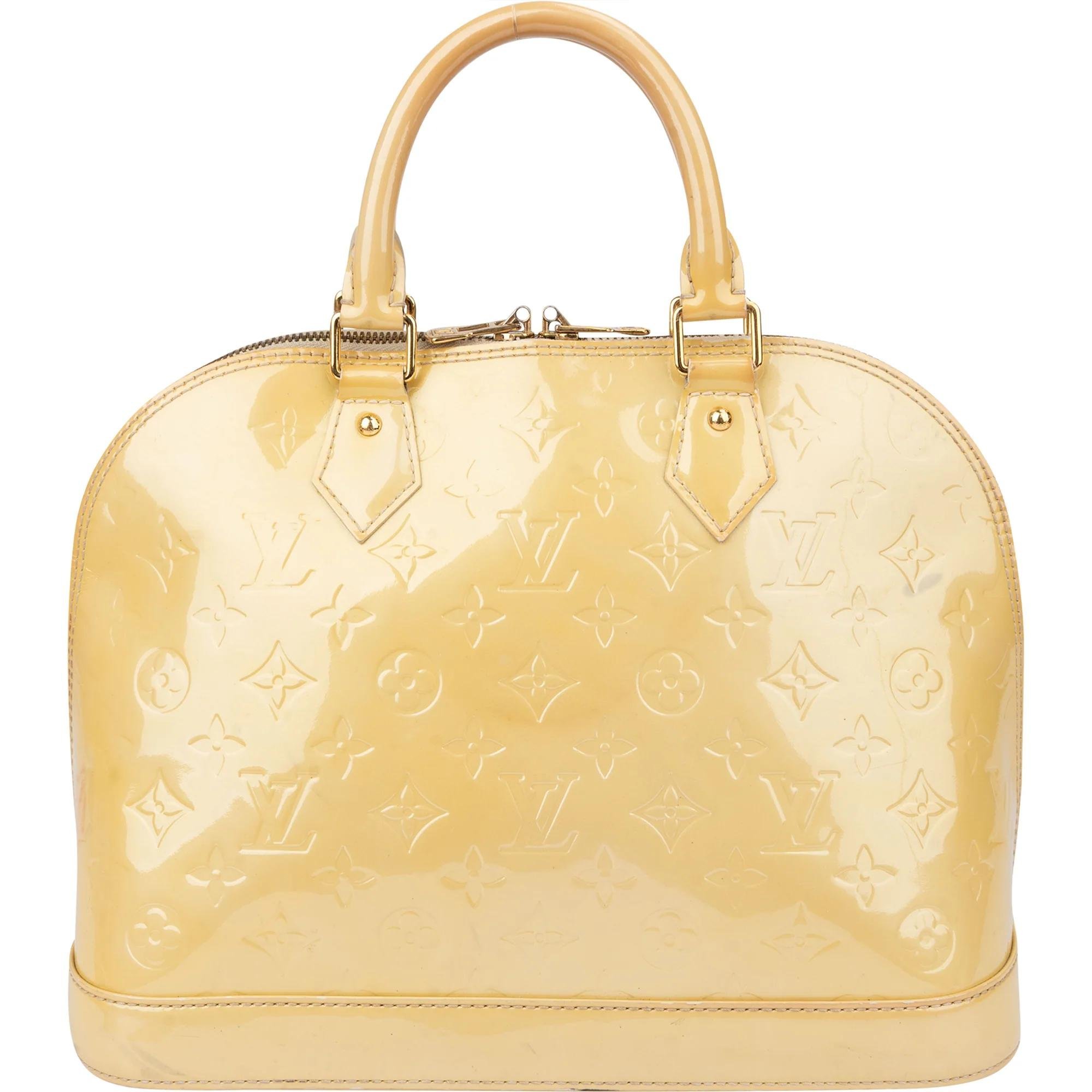 Alma patent leather handbag