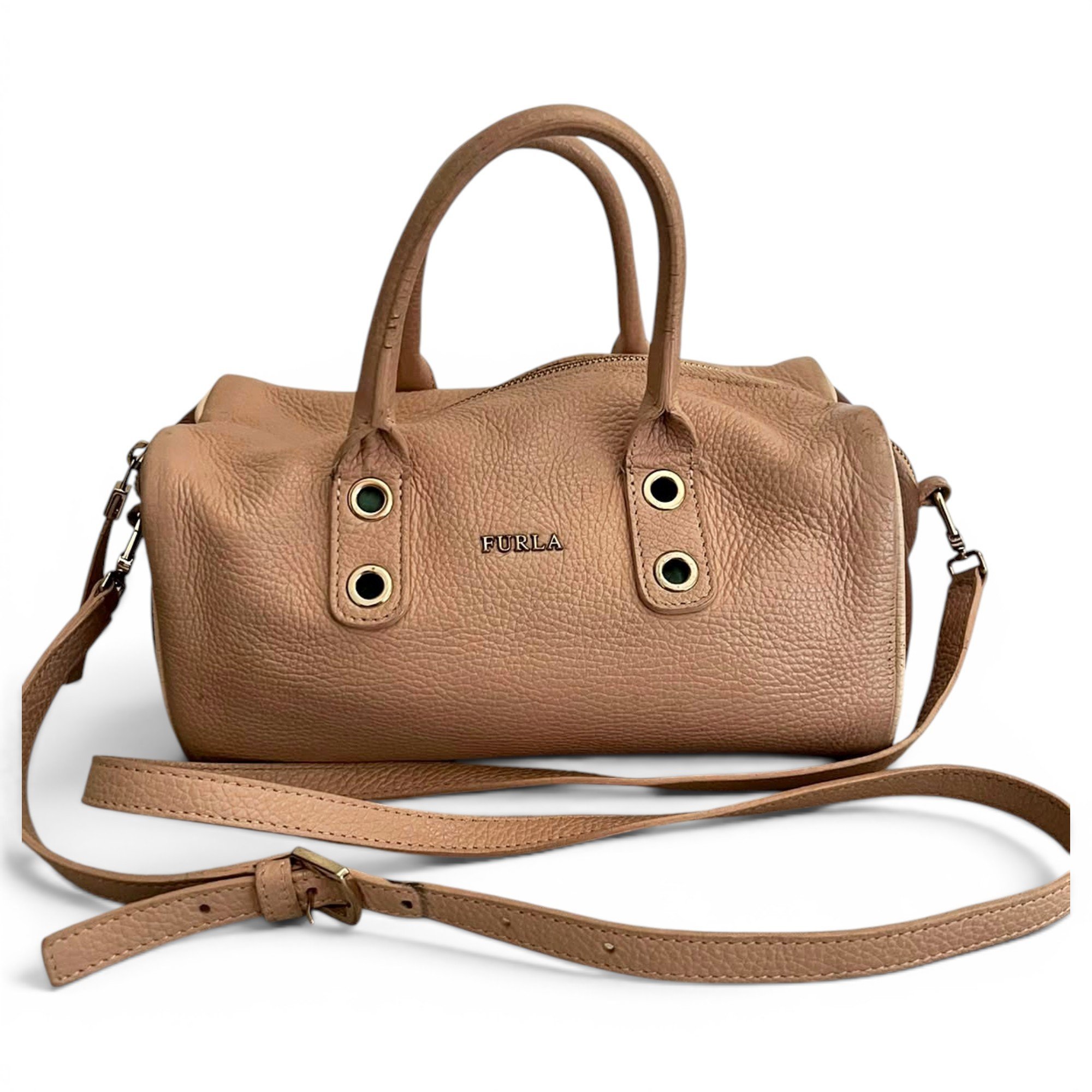 Leather crossbody bag