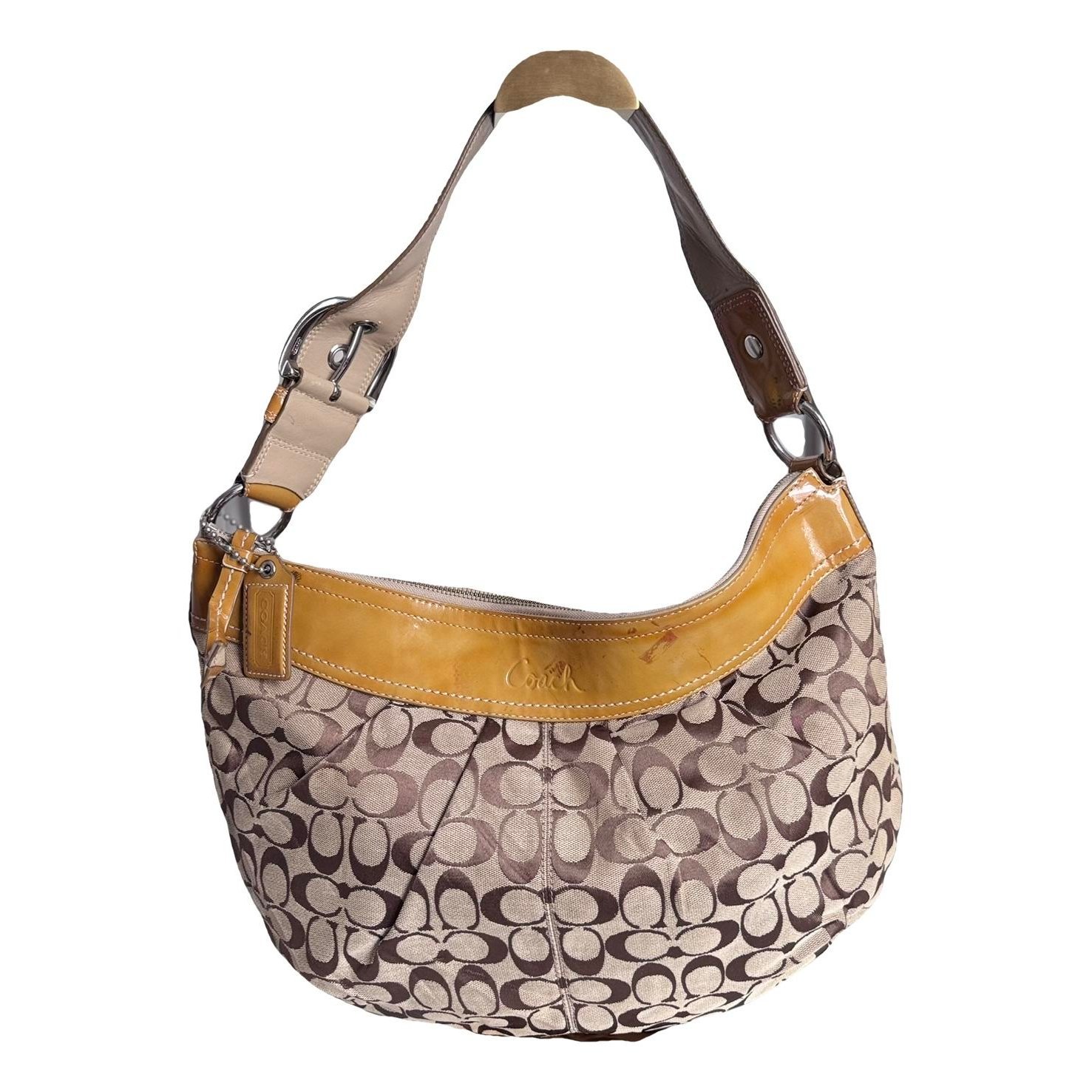 Signature Sufflette cloth handbag