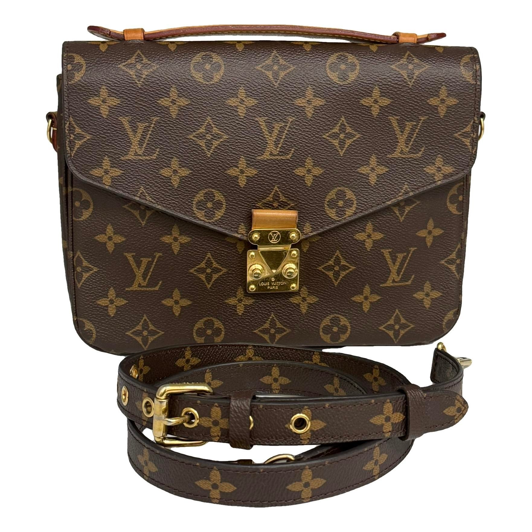 Metis leather handbag
